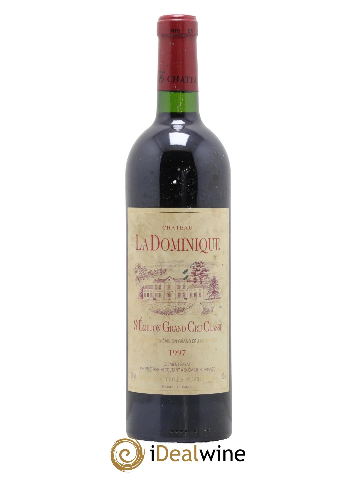 Château la Dominique Grand Cru Classé  1997 - Lot of 1 bottle - 0