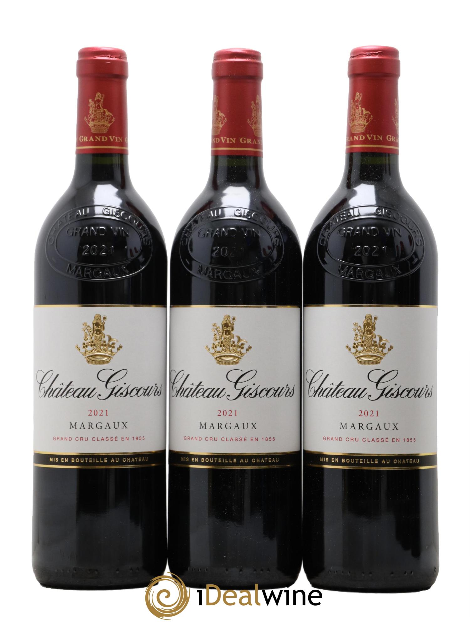 Château Giscours 3ème Grand Cru Classé 2021 - Lot de 6 bouteilles - 1