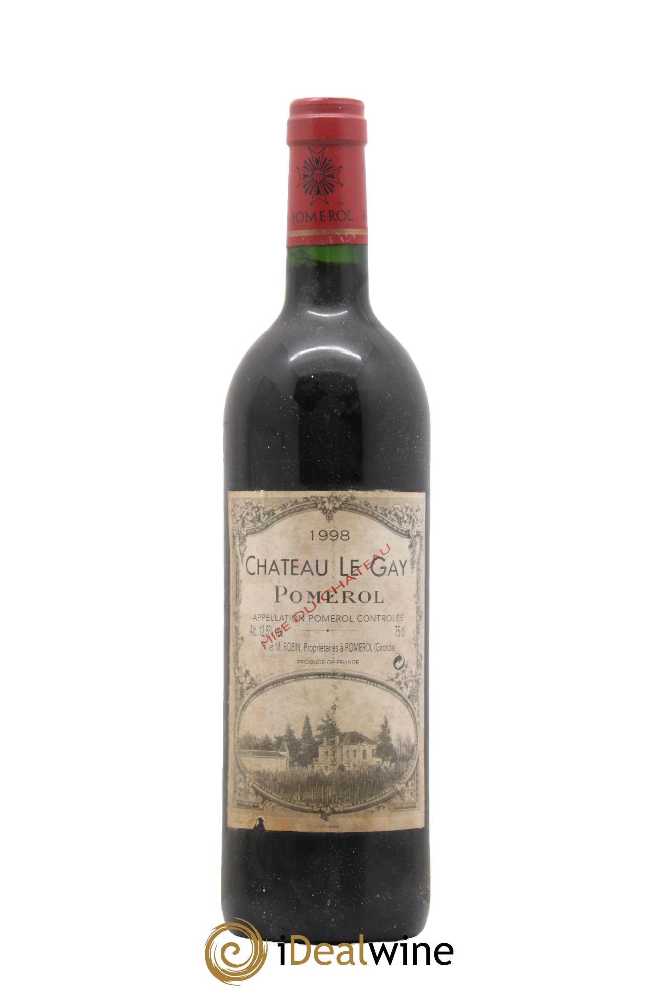 Château Le Gay 1998 - Posten von 1 Flasche - 0