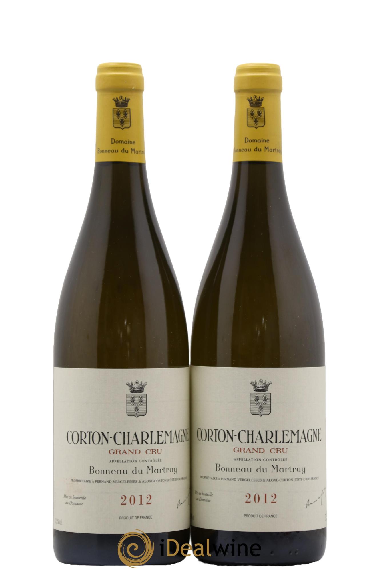 Corton-Charlemagne Grand Cru Bonneau du Martray (Domaine) 2012 - Lot of 2 bottles - 0