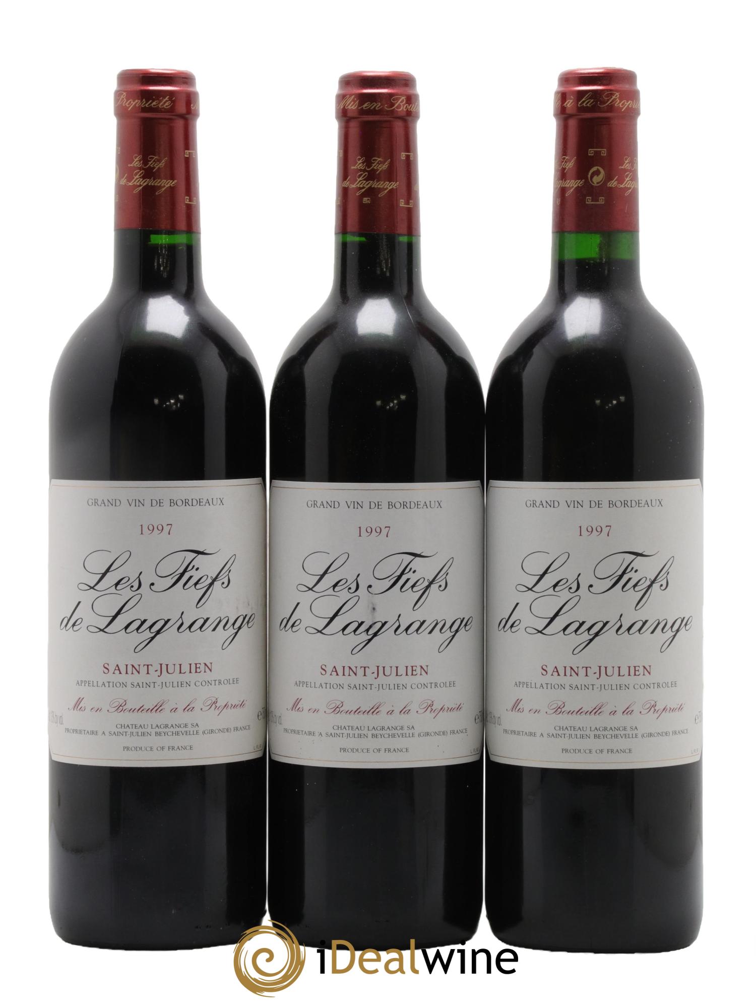 Les Fiefs de Lagrange Second Vin 1997 - Lot de 6 bouteilles - 2