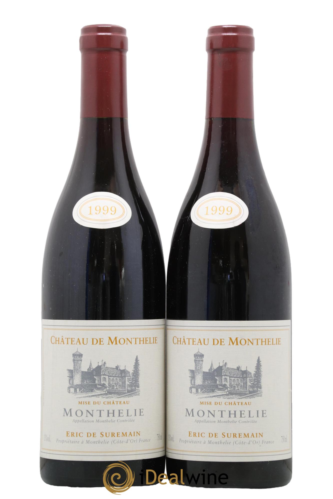 Monthélie Château Monthélie Eric De Suremain 1999 - Posten von 2 Flaschen - 0