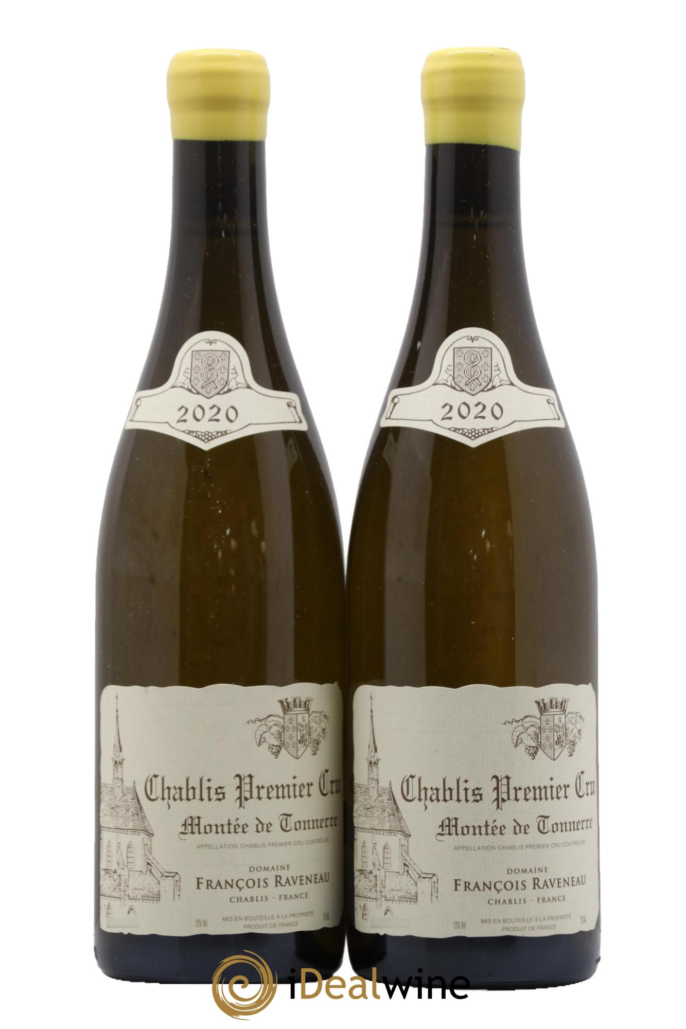 Chablis 1er Cru Montée de Tonnerre Raveneau (Domaine)  2020 - Lot de 2 bouteilles - 0