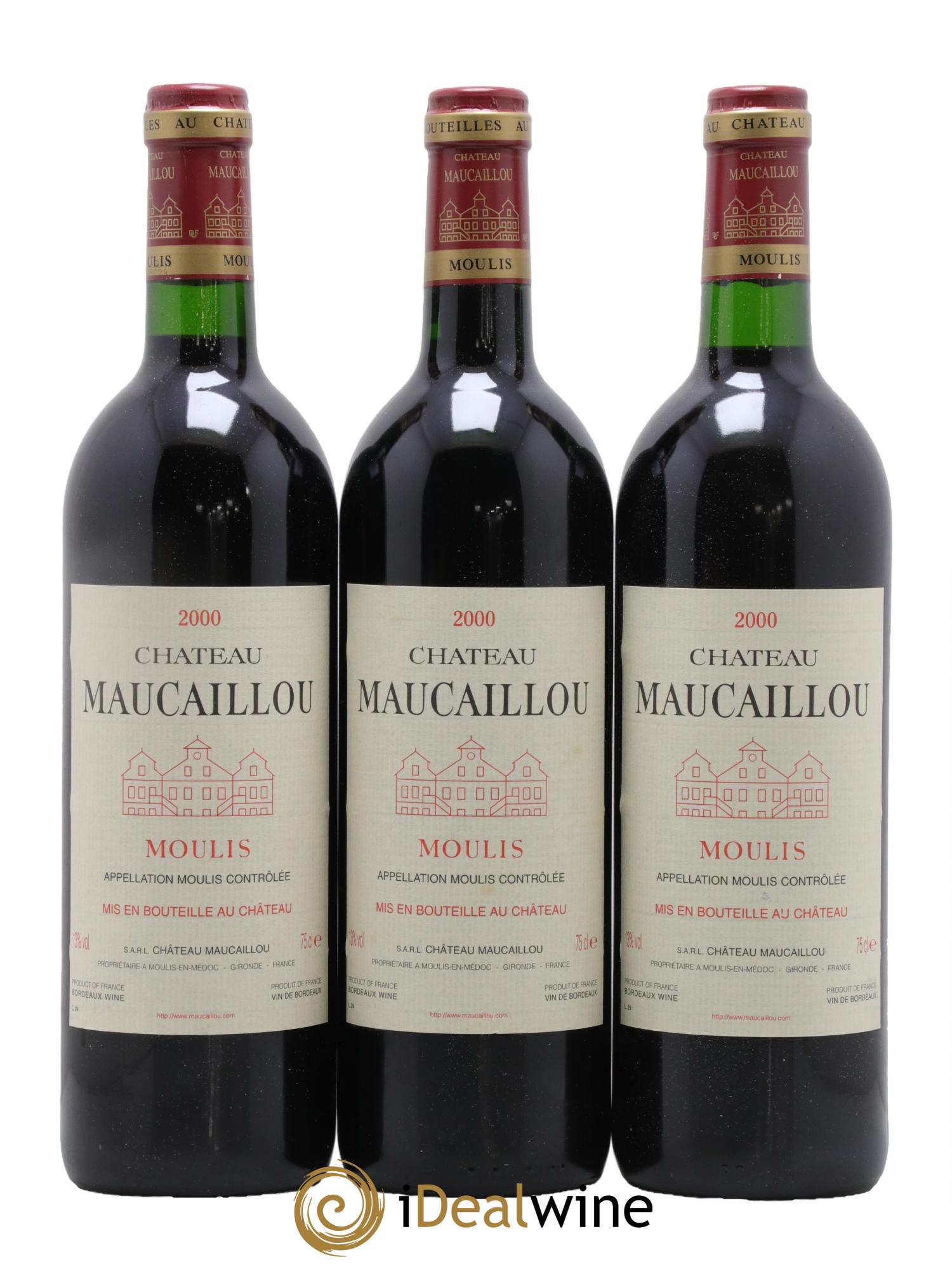 Château Maucaillou 2000 - Posten von 12 Flaschen - 1