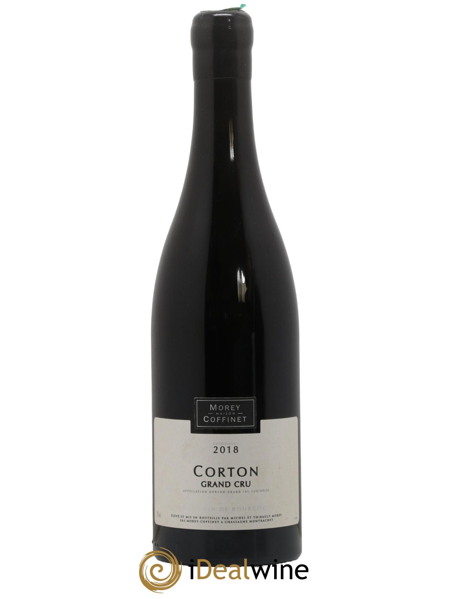 Corton Grand Cru Domaine Morey-Coffinet 2018 - Lot de 1 bouteille - 0