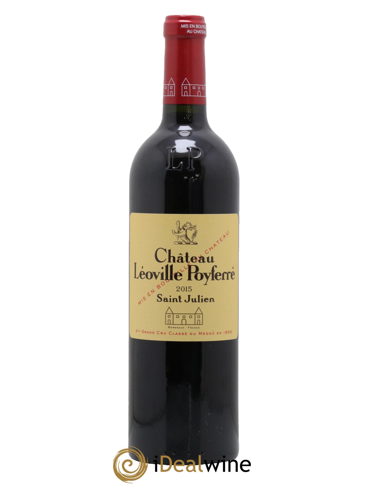 Château Léoville Poyferré 2ème Grand Cru Classé 2015 - Lot de 1 bouteille - 0