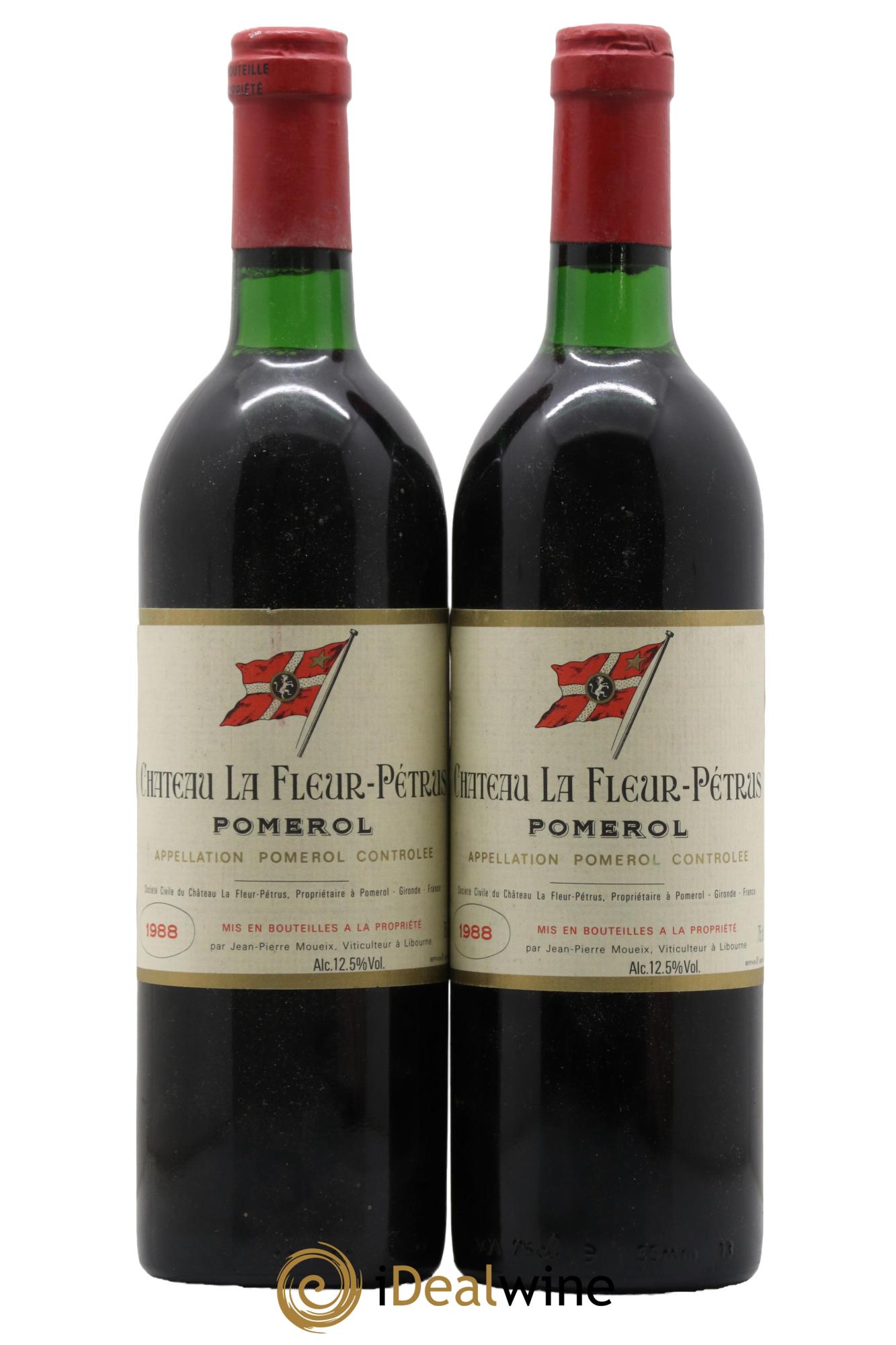 Château la Fleur Petrus 1988 - Posten von 2 Flaschen - 0