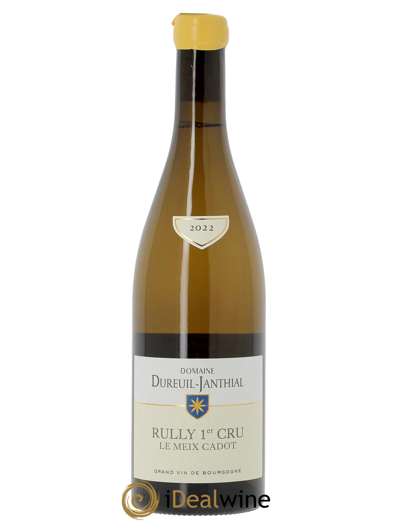 Rully 1er Cru Le Meix Cadot Vincent Dureuil-Janthial  2022 - Lot de 1 bouteille - 0