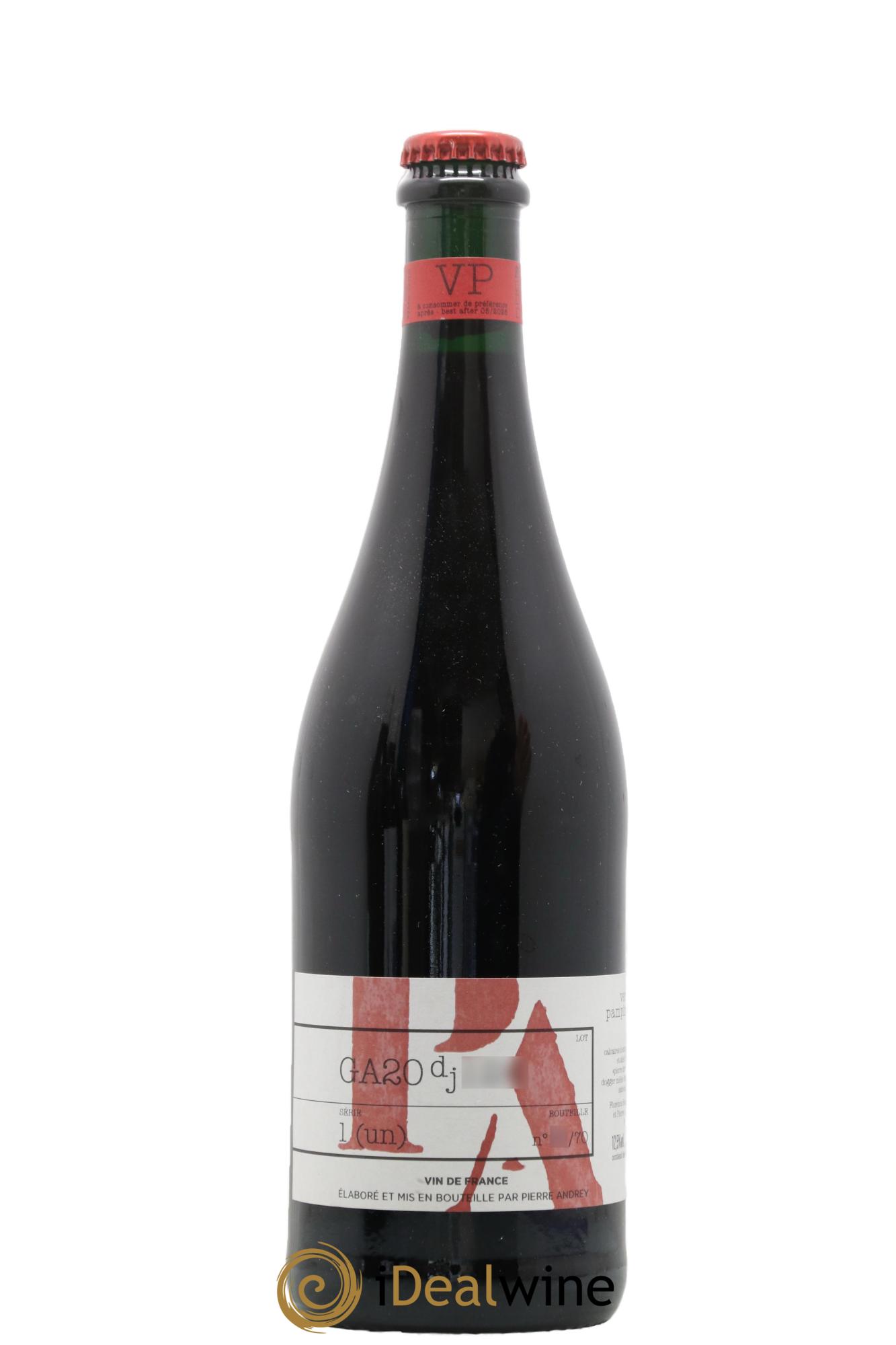 Vin de France Verba Pampinea Gamay Florence Bouleaux et Pierre Andrey 2020 - Posten von 1 Flasche - 0