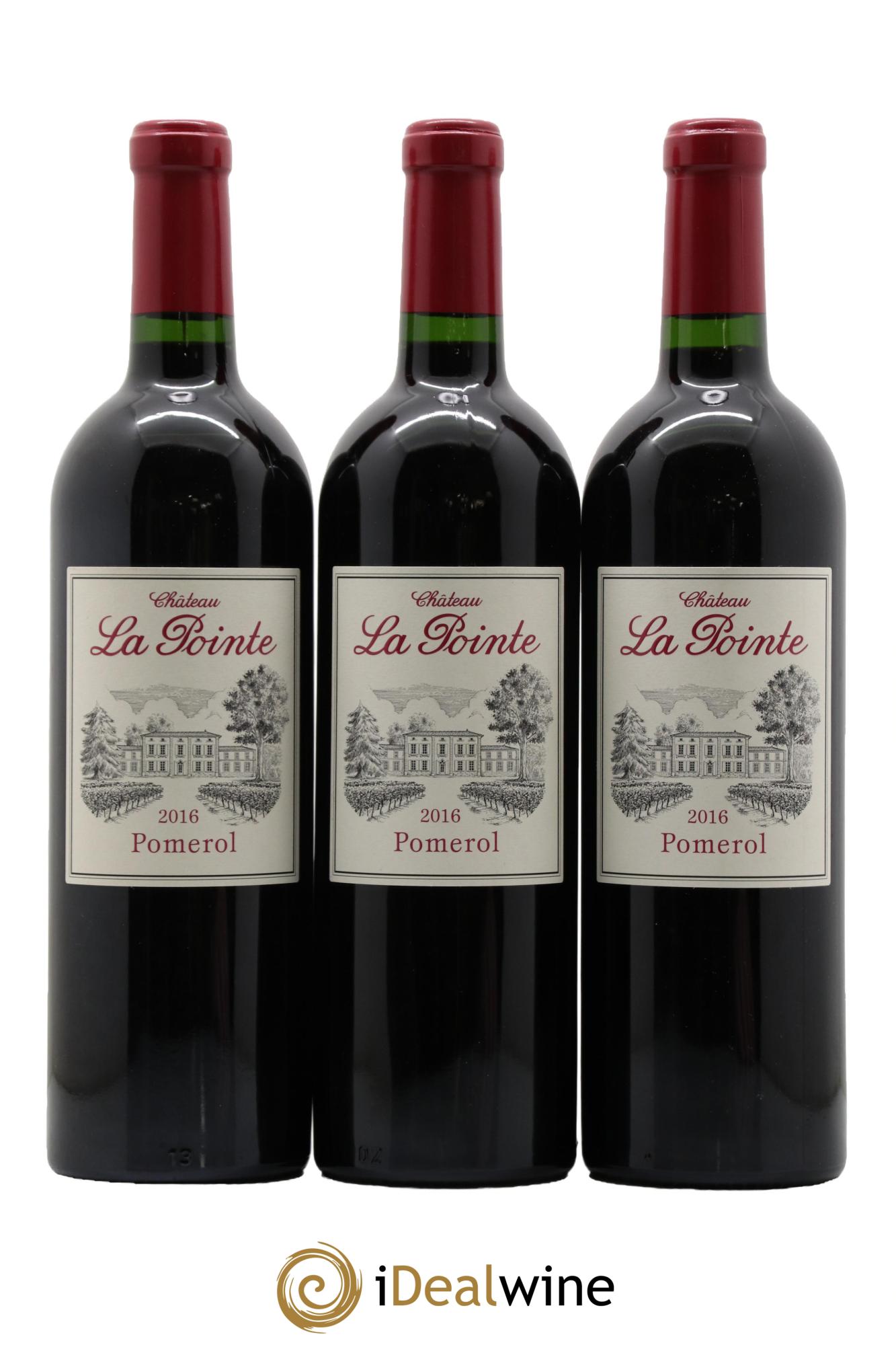 Château la Pointe 2016 - Lot of 3 bottles - 0