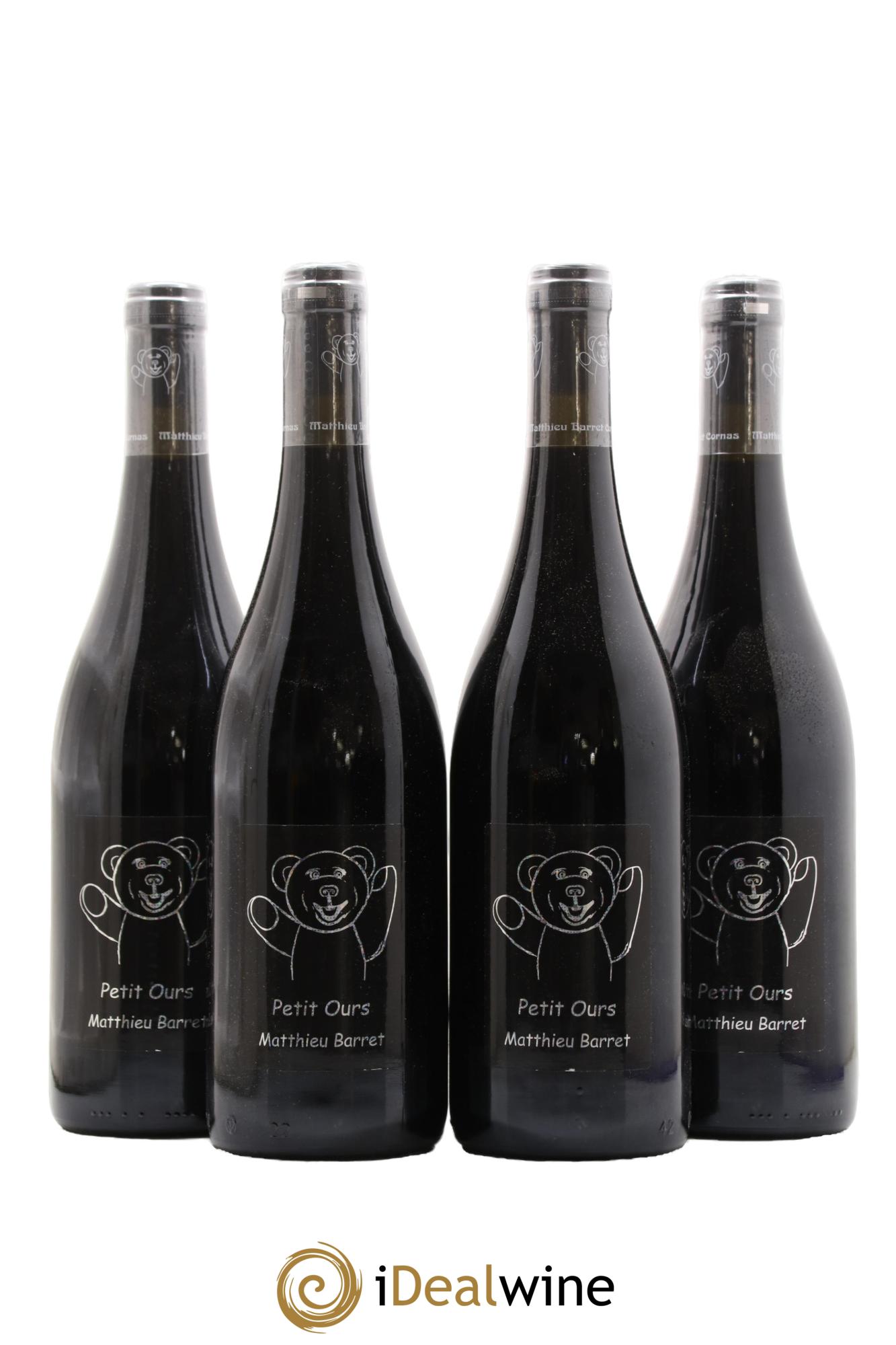 Côtes du Rhône Petit Ours Brun Coulet (Domaine du) - Matthieu Barret  2022 - Lot of 4 bottles - 0