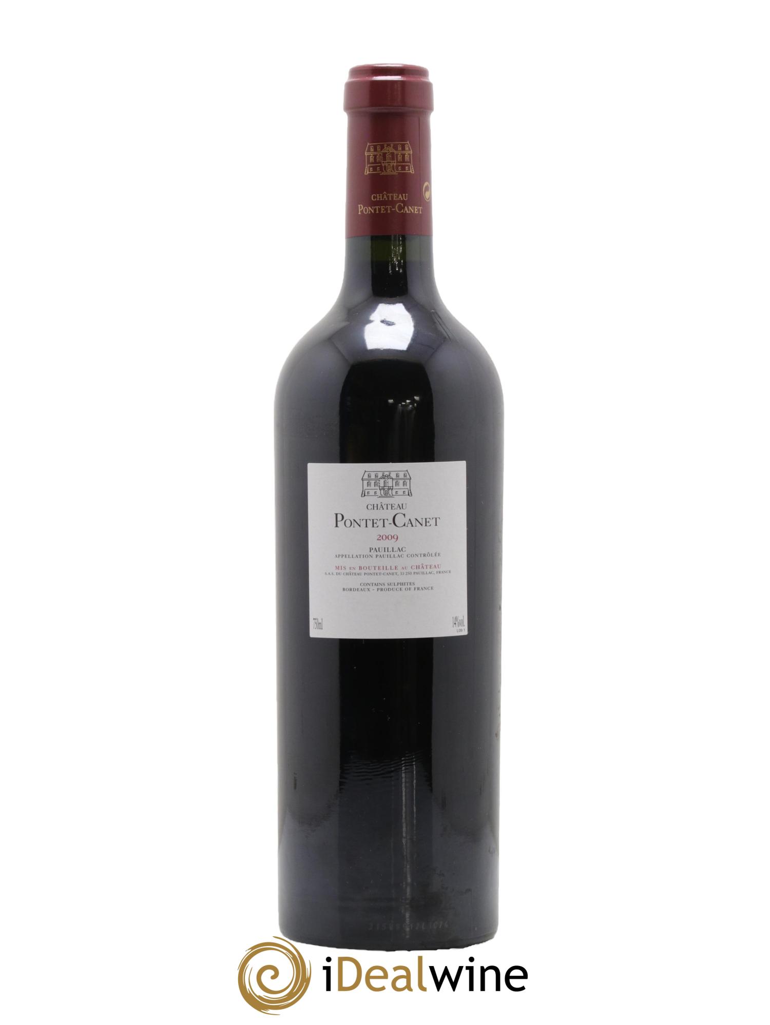 Château Pontet Canet 5ème Grand Cru Classé 2009 - Lotto di 1 bottiglia - 1