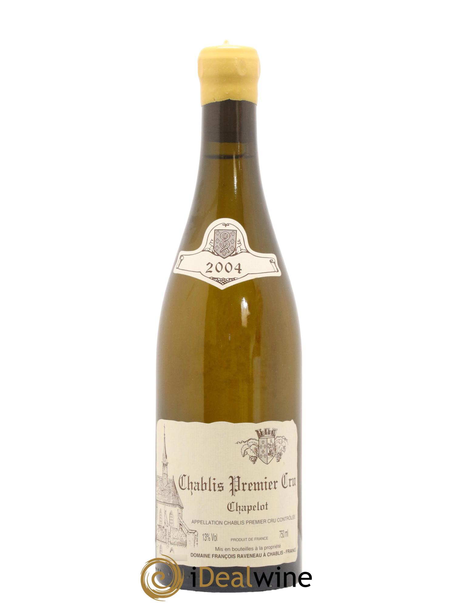 Chablis 1er Cru Chapelot Raveneau (Domaine) 2004 - Posten von 1 Flasche - 0