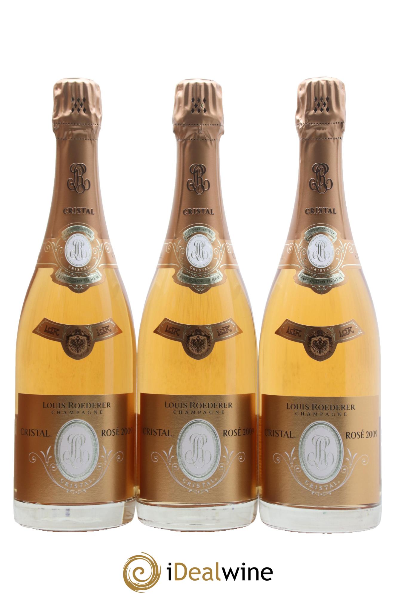 Cristal Louis Roederer 2009 - Lot de 3 bouteilles - 1