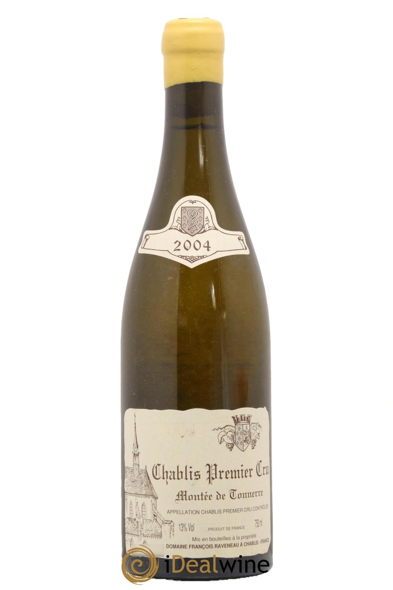 Chablis 1er Cru Montée de Tonnerre Raveneau (Domaine) 2004 - Lot de 1 bouteille - 0