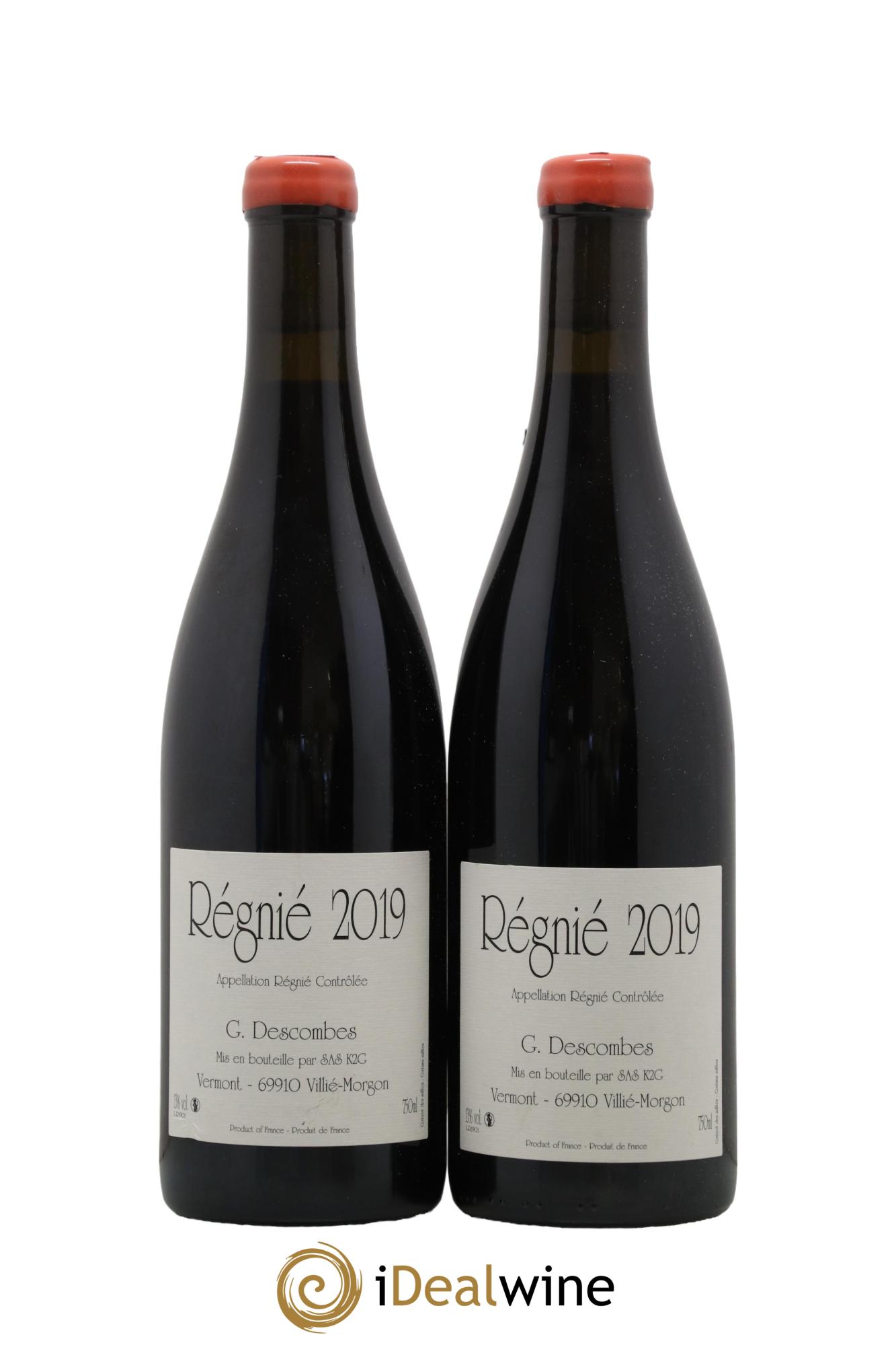 Regnié Vieilles Vignes Georges Descombes (Domaine) 2019 - Lotto di 2 bottiglie - 0