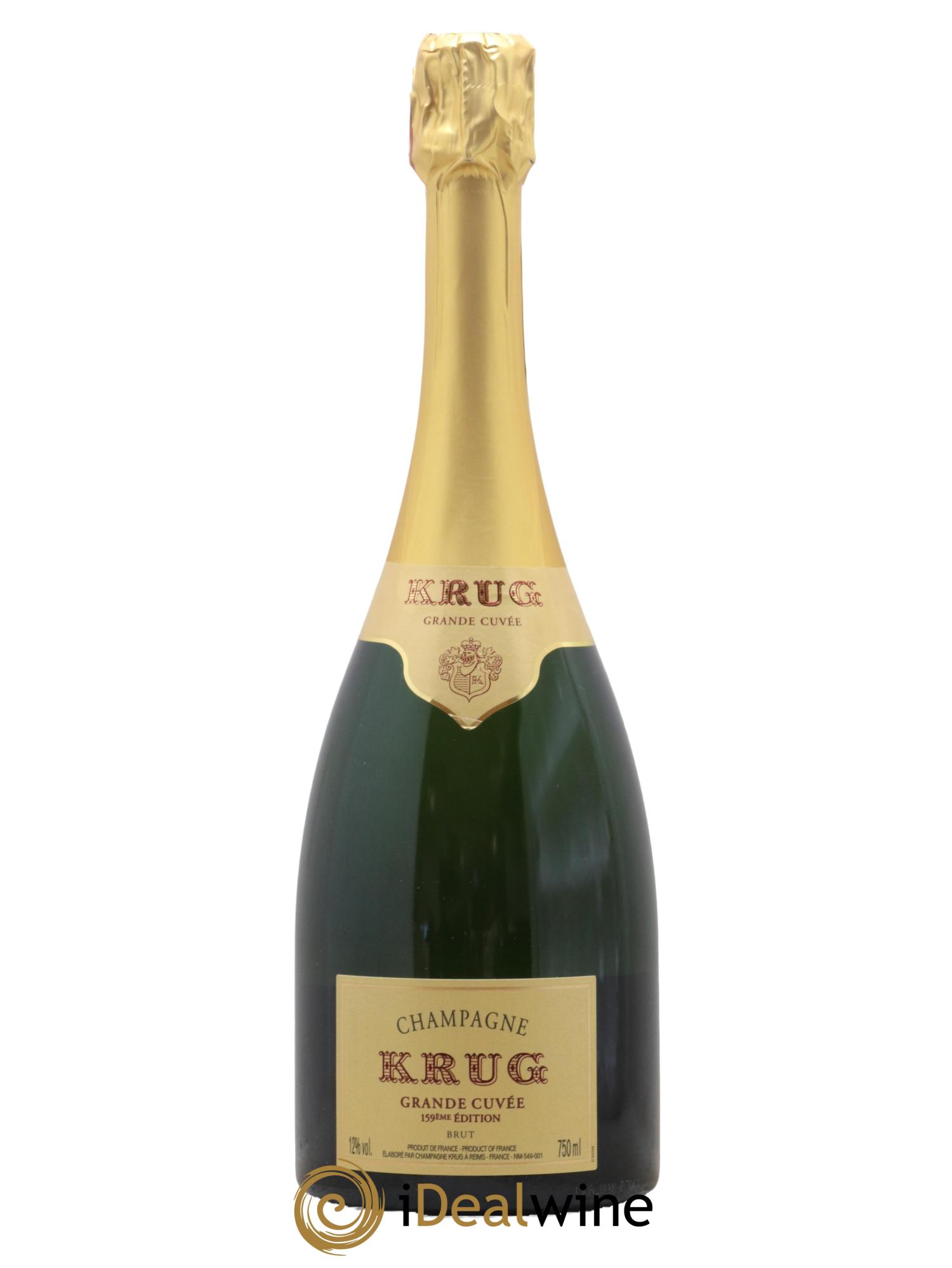 Champagne Krug Grande Cuvée - 159ème édition (Blanc effervescent)