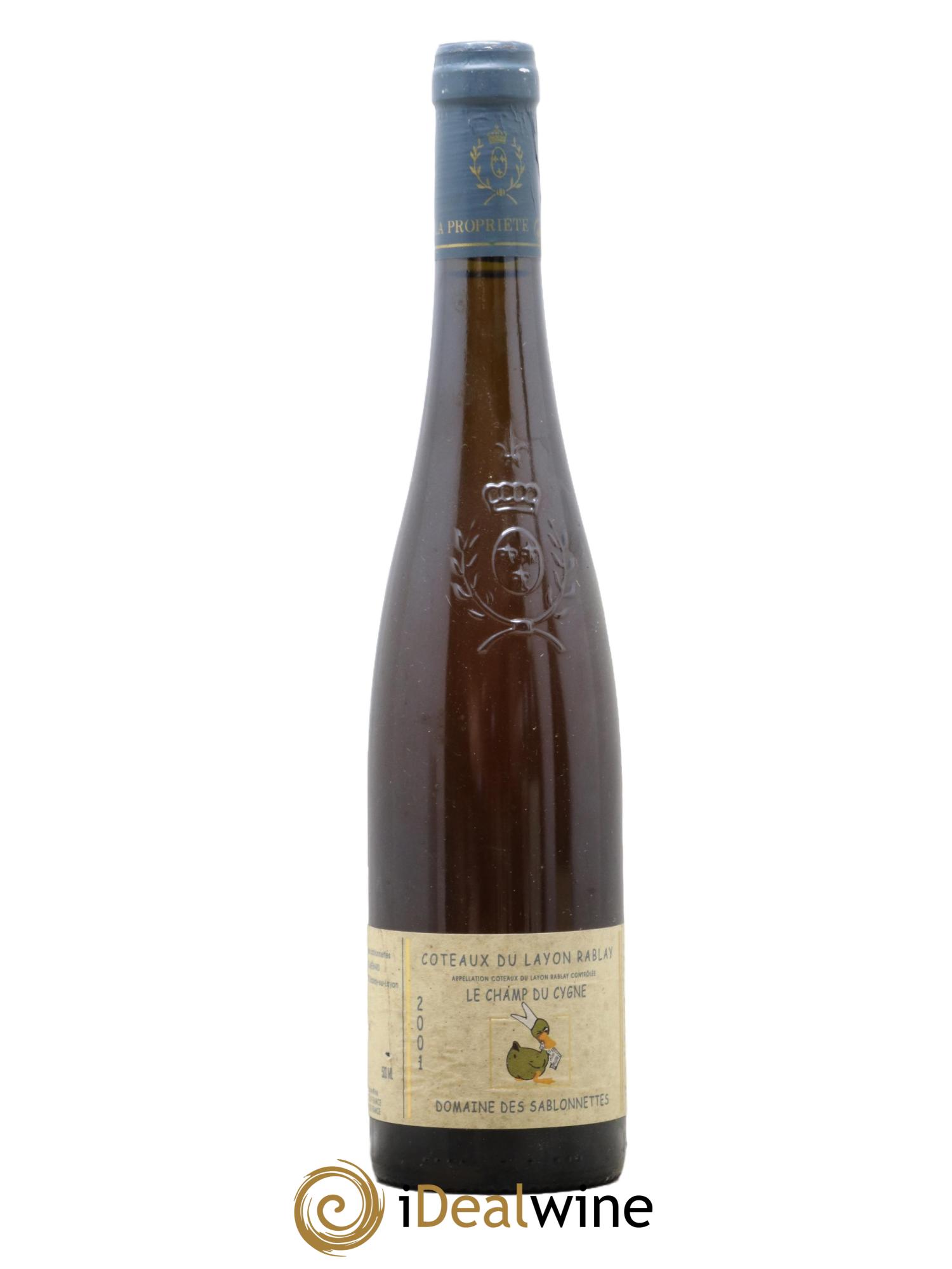 Coteaux du Layon Rablay Le Champ Du Cygne Domaine des Sablonnettes 2001 - Lotto di 1 formato 50cl - 0