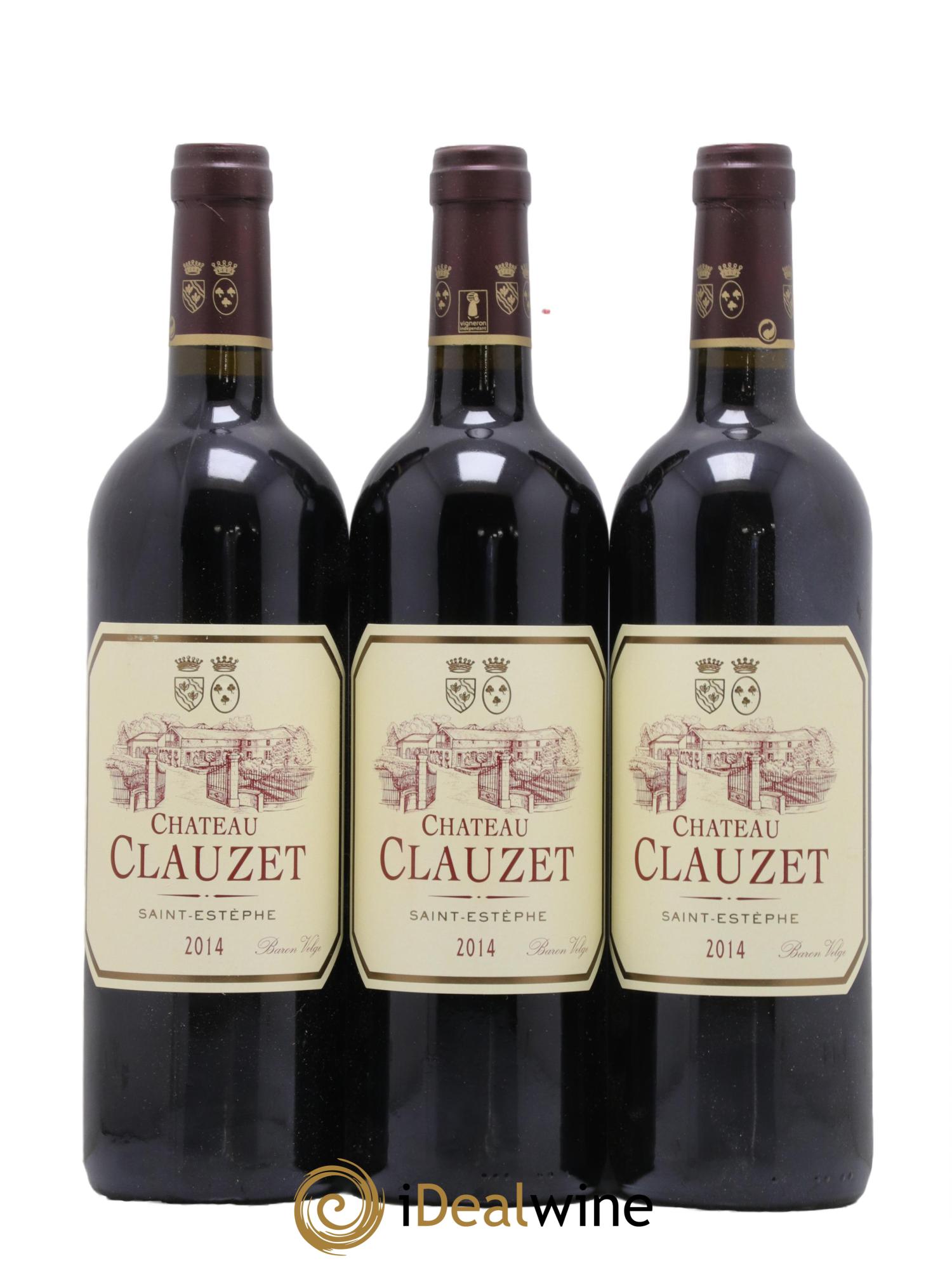 Château Clauzet  2014 - Lot of 6 bottles - 2