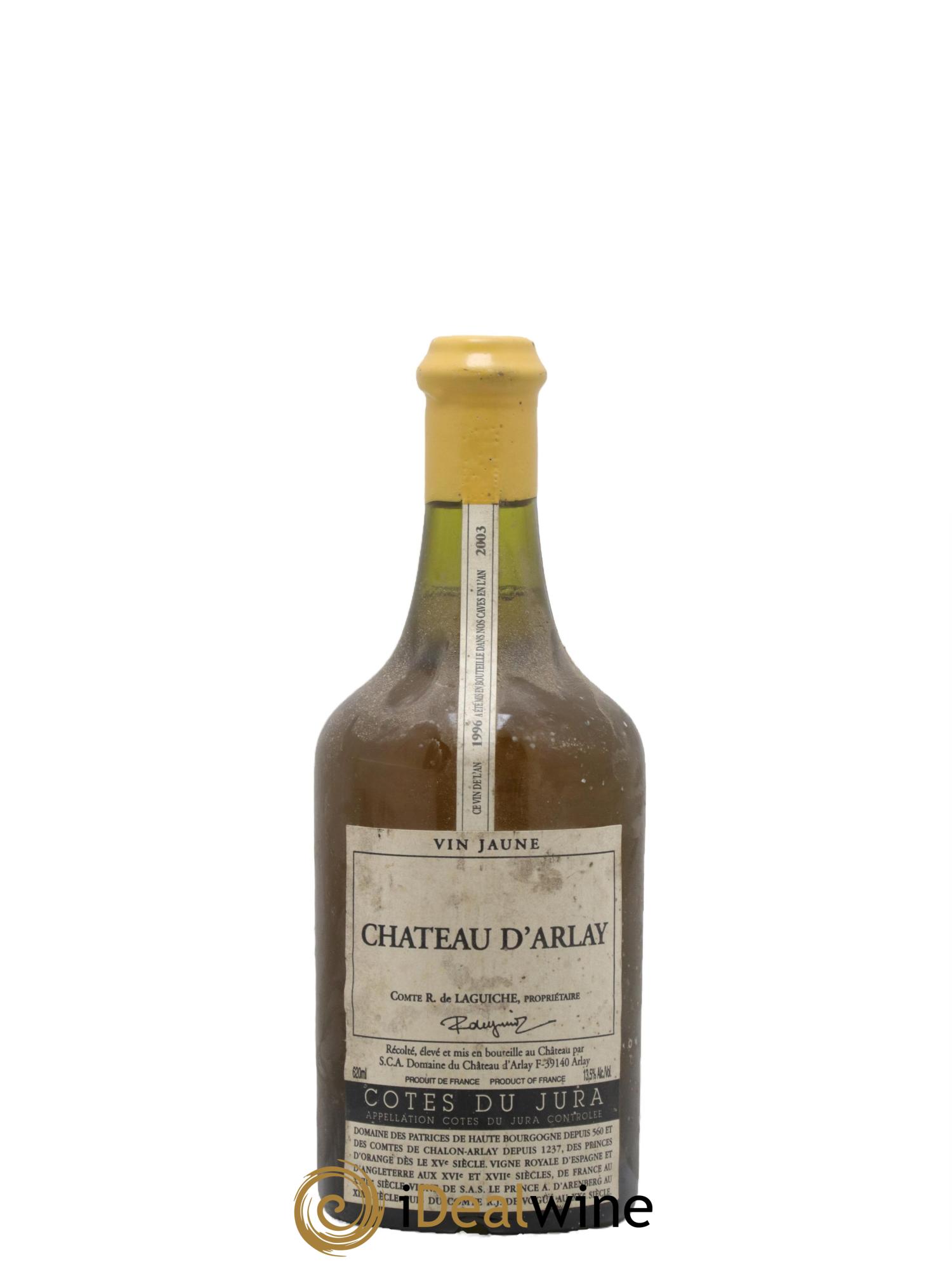 Côtes du Jura Vin jaune Château d'Arlay 1996 - Posten von 1 Clavelin - 0