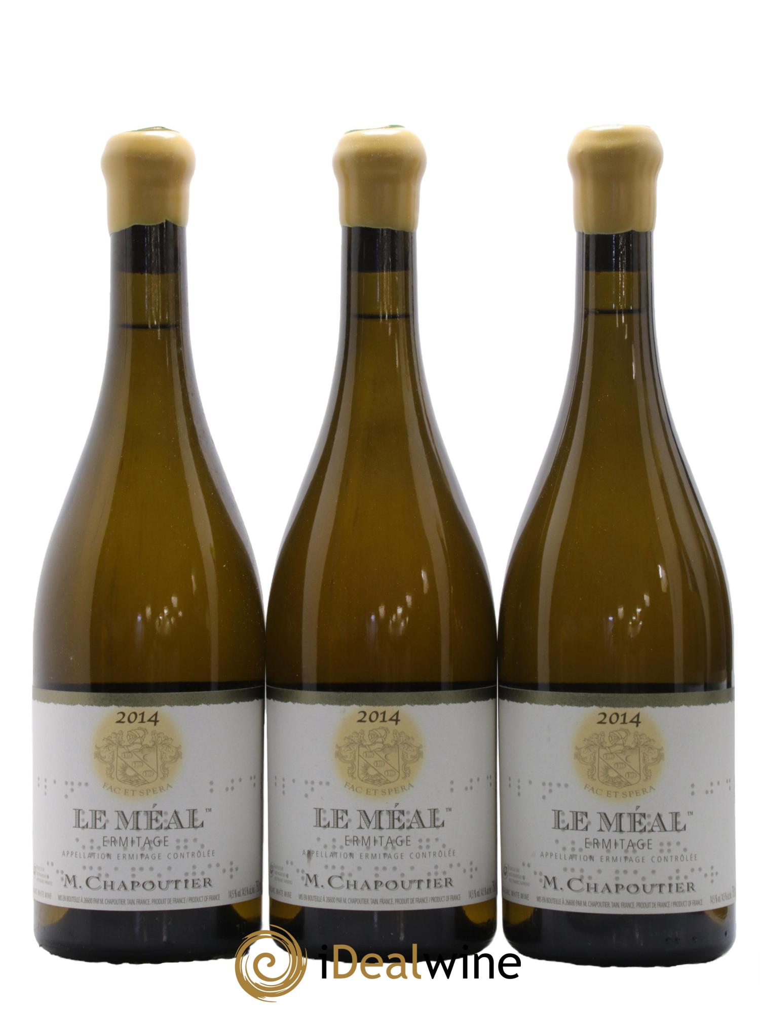 Hermitage Ermitage Le Méal Chapoutier 2014 - Lot of 6 bottles - 1