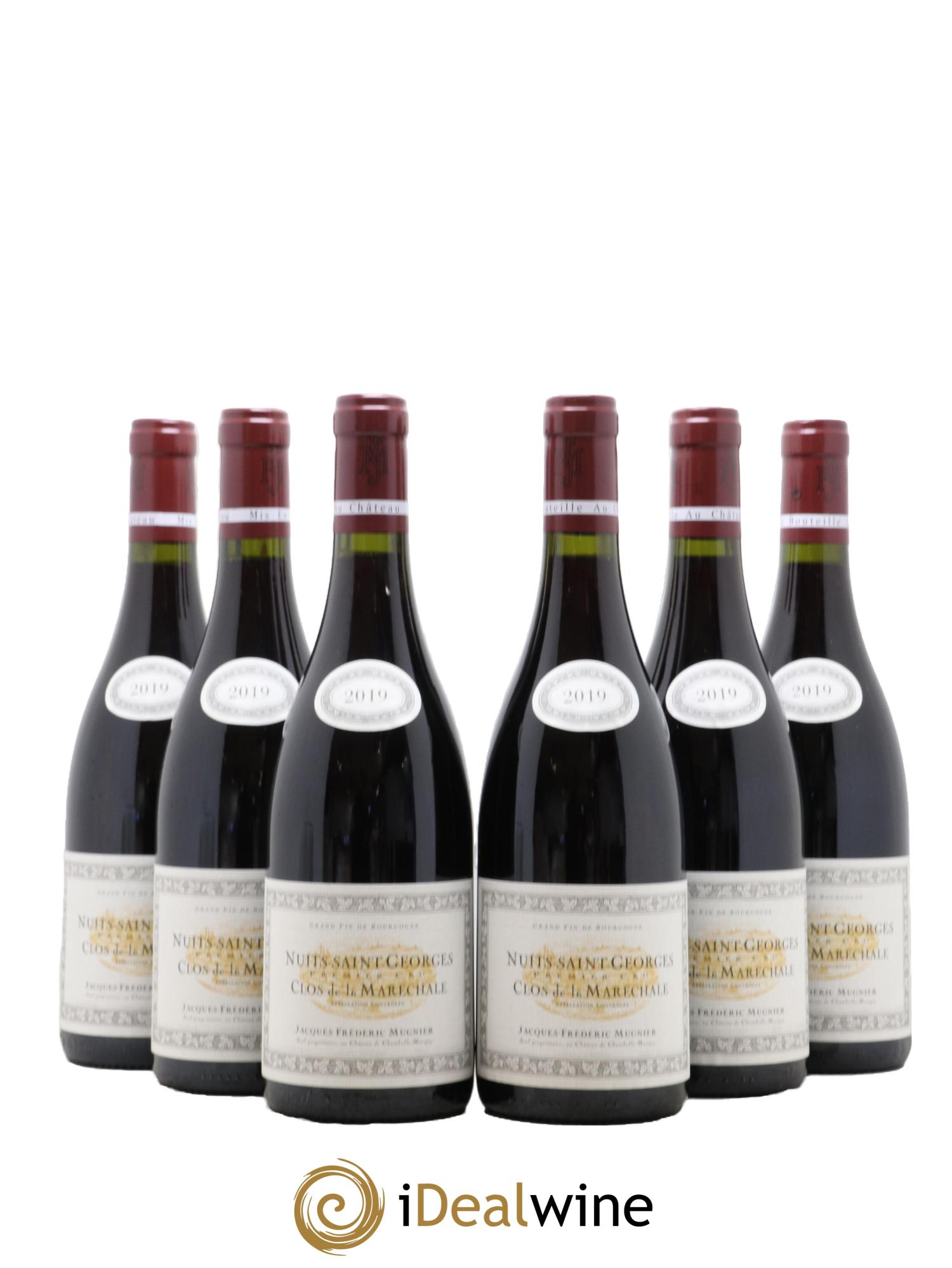 Nuits Saint-Georges 1er Cru Clos de La Maréchale Jacques-Frédéric Mugnier 2019 - Lot de 6 bouteilles - 0