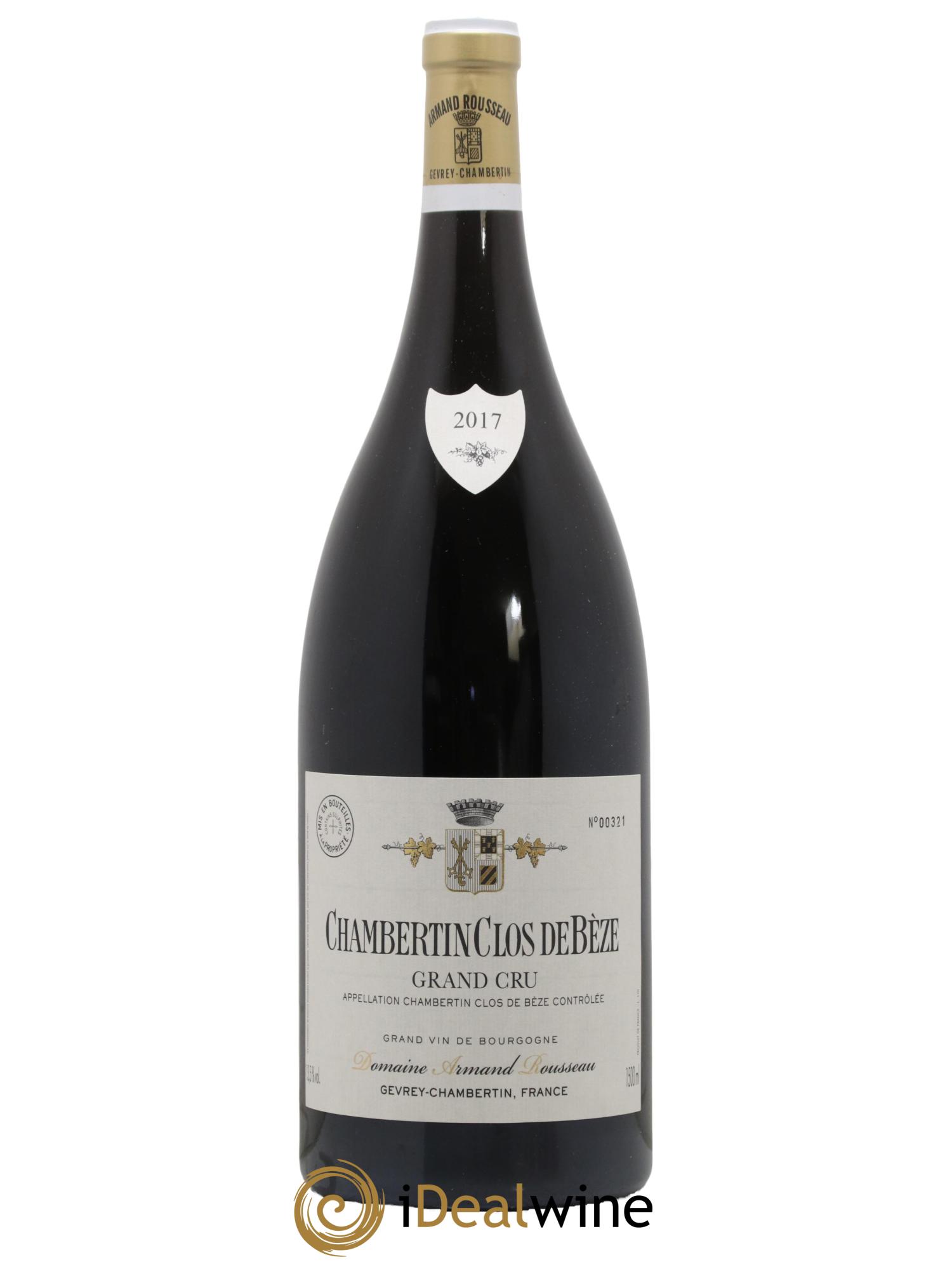 Chambertin Clos de Bèze Grand Cru Armand Rousseau (Domaine) 2017 - Lotto di 1 magnum - 0