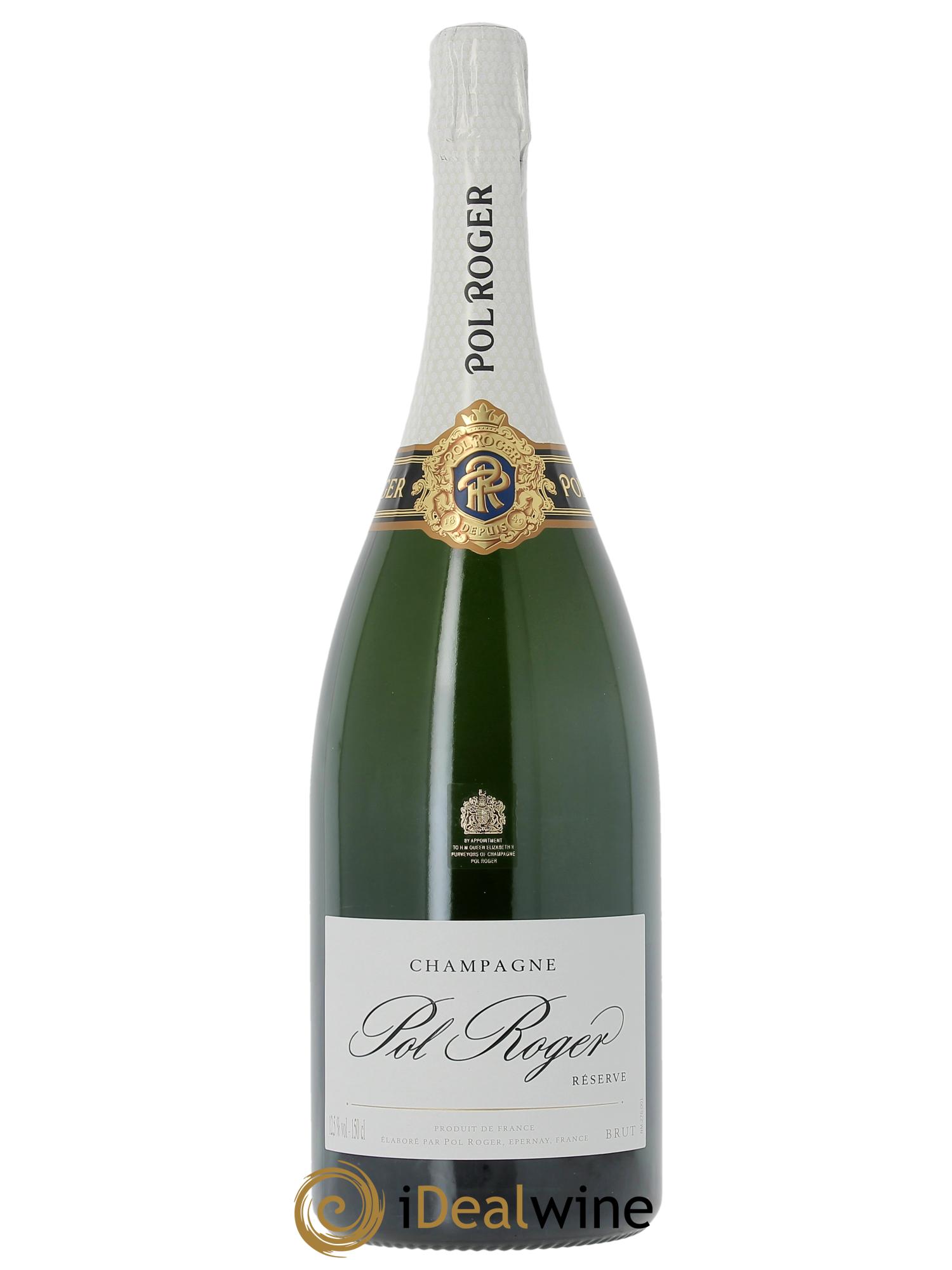 Brut Réserve Pol Roger  - Posten von 1 Magnum - 1