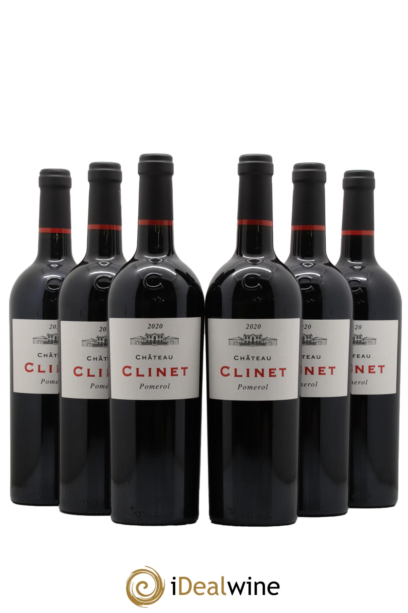 Château Clinet 2020 - Lot de 6 bouteilles - 0