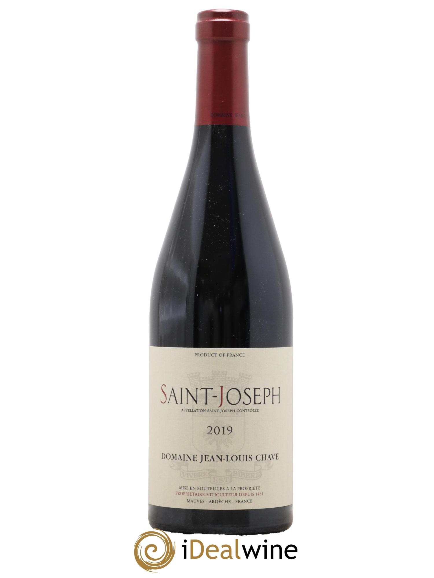 Saint-Joseph Jean-Louis Chave 2019 - Lot de 1 bouteille - 0