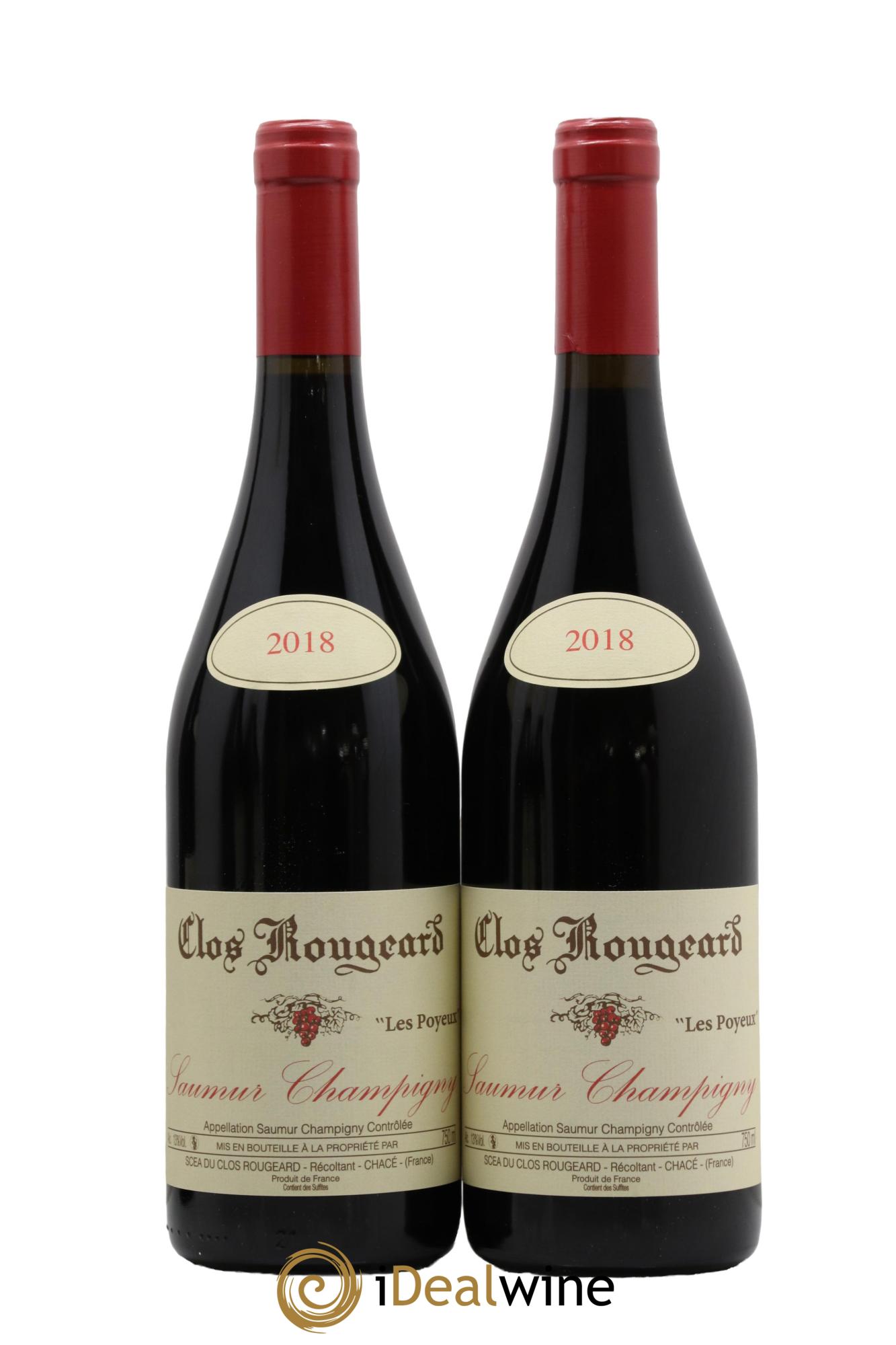 Saumur-Champigny Les Poyeux Clos Rougeard 2018 - Lot de 2 bouteilles - 0