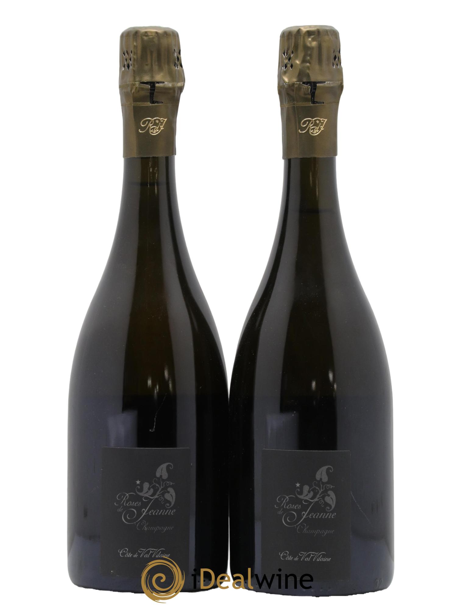 Roses de Jeanne Côte de Val Vilaine Blanc de Noirs Cédric Bouchard 2017 - Lot of 2 bottles - 0