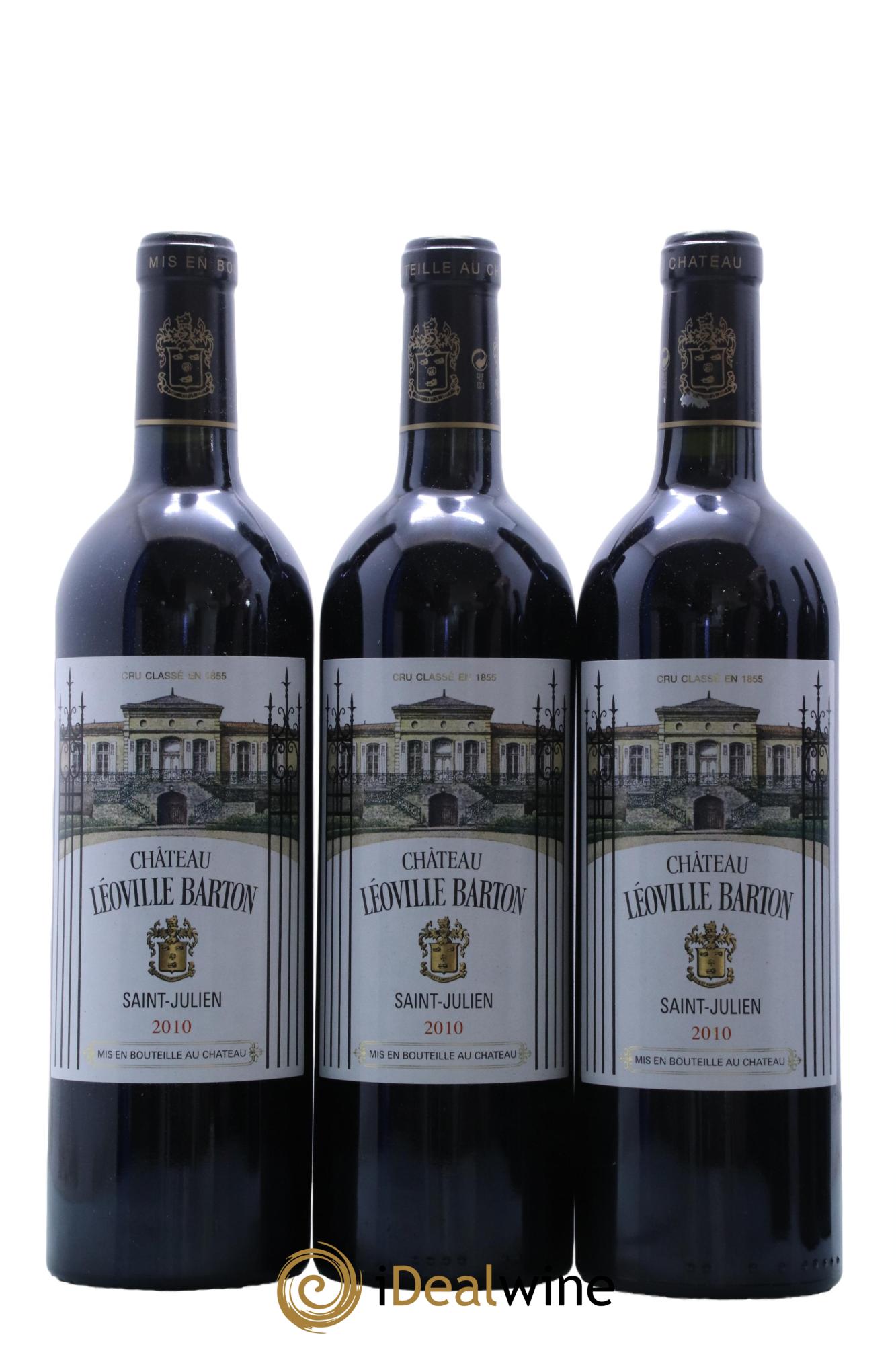 Château Léoville Barton 2ème Grand Cru Classé  2010 - Lot de 6 bouteilles - 1