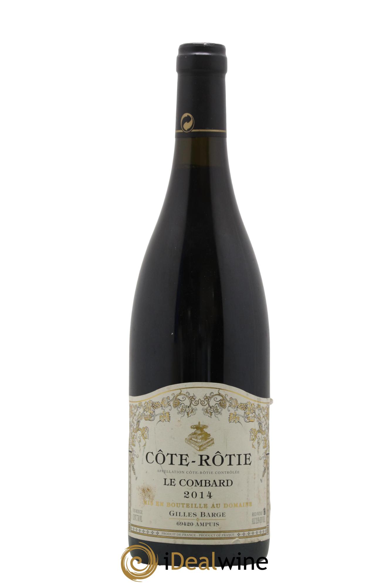 Côte-Rôtie Le Combard Barge (Domaine) 2014 - Lot de 1 bouteille - 0