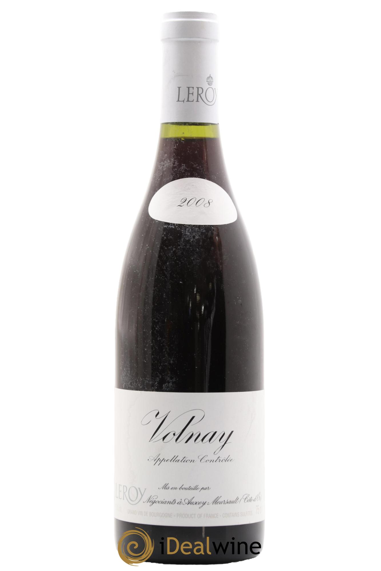 Volnay Leroy SA 2008 - Lot de 1 bouteille - 0