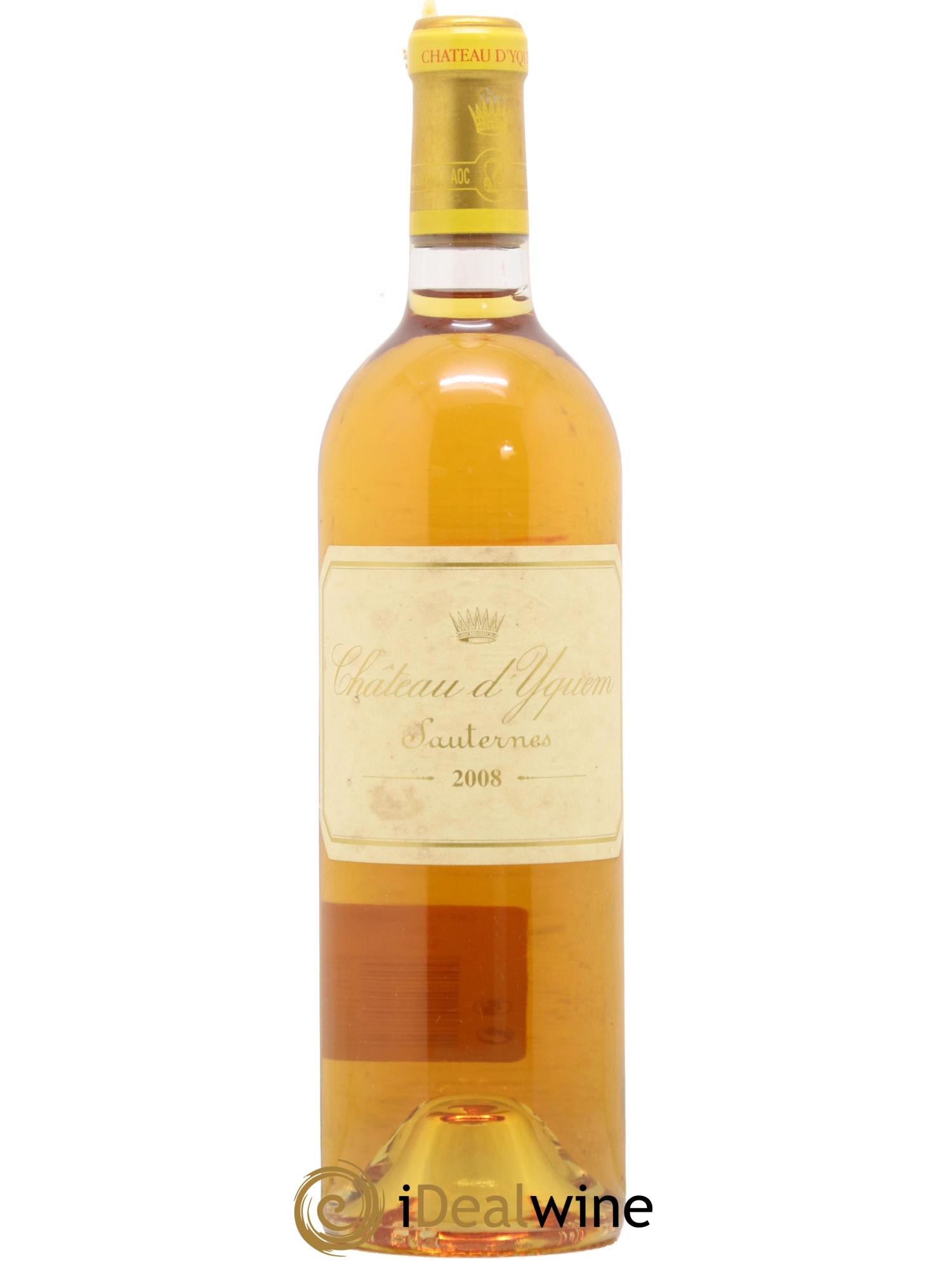 Château d' Yquem 1er Cru Classé Supérieur 2008 - Lot de 1 bouteille - 0