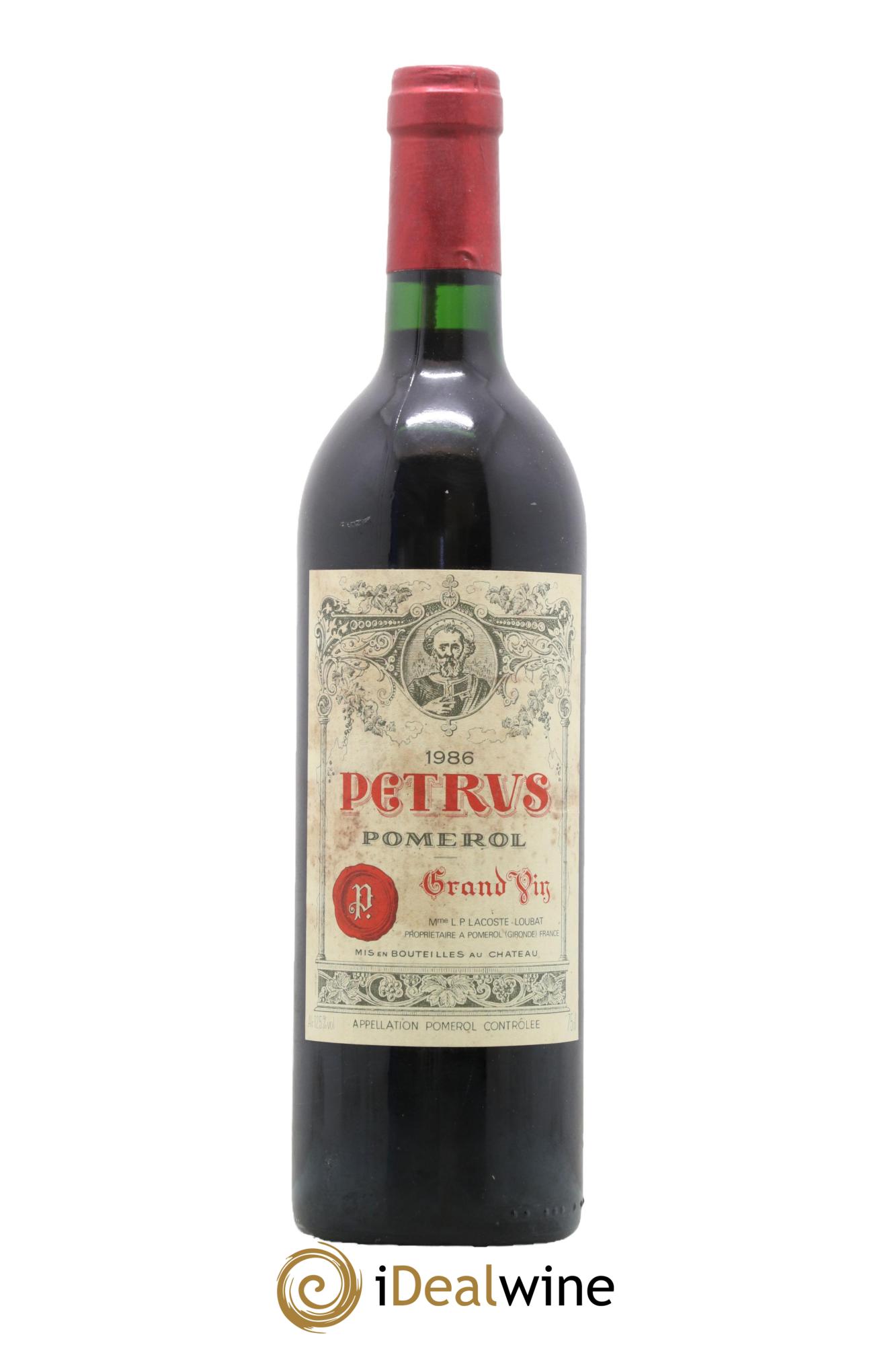 Petrus 1986 - Lotto di 1 bottiglia - 0