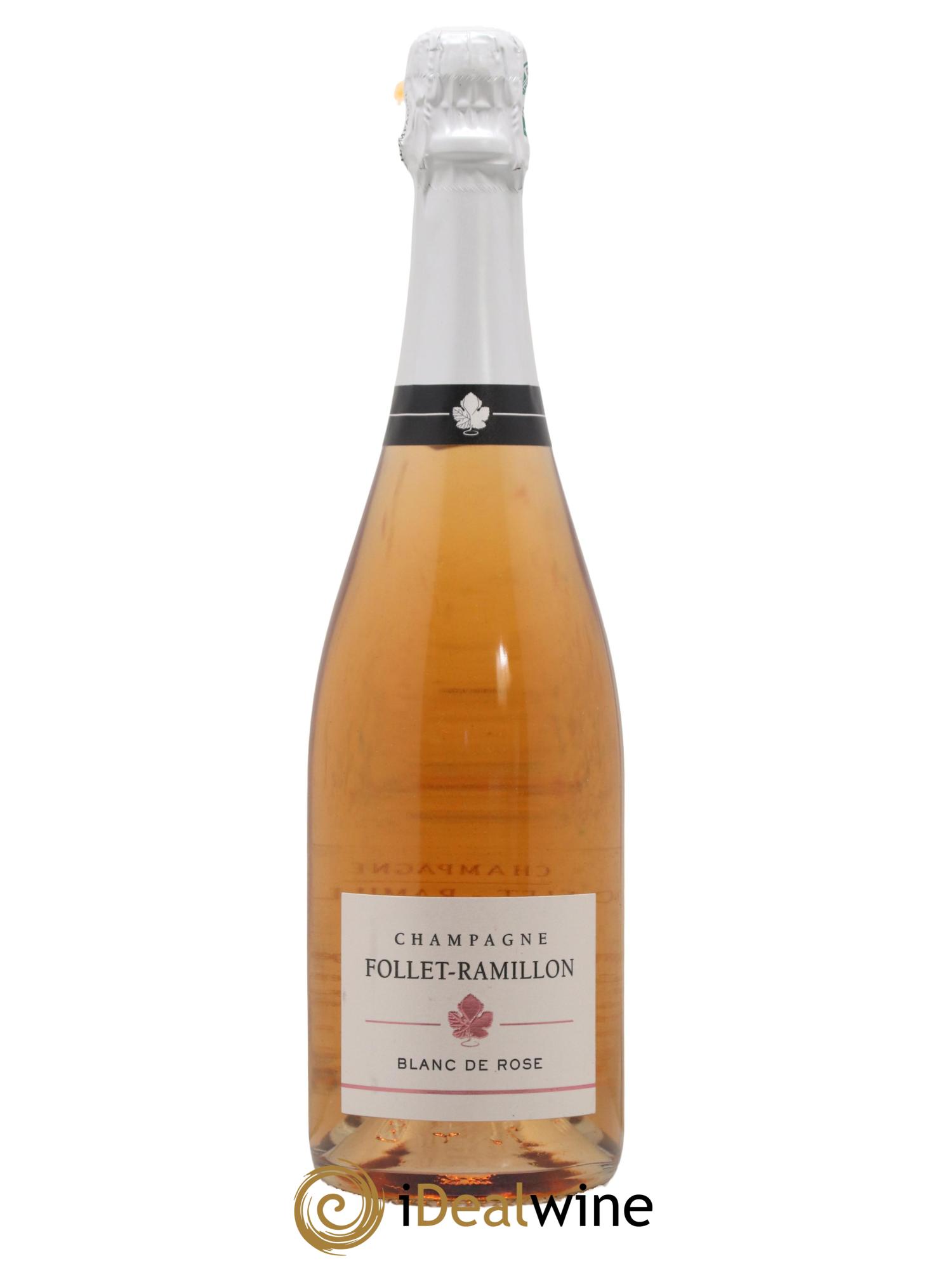 Champagne -- Extra-Brut Blanc de Rose Maison Follet-Ramillon 2015 - Posten von 1 Flasche - 0