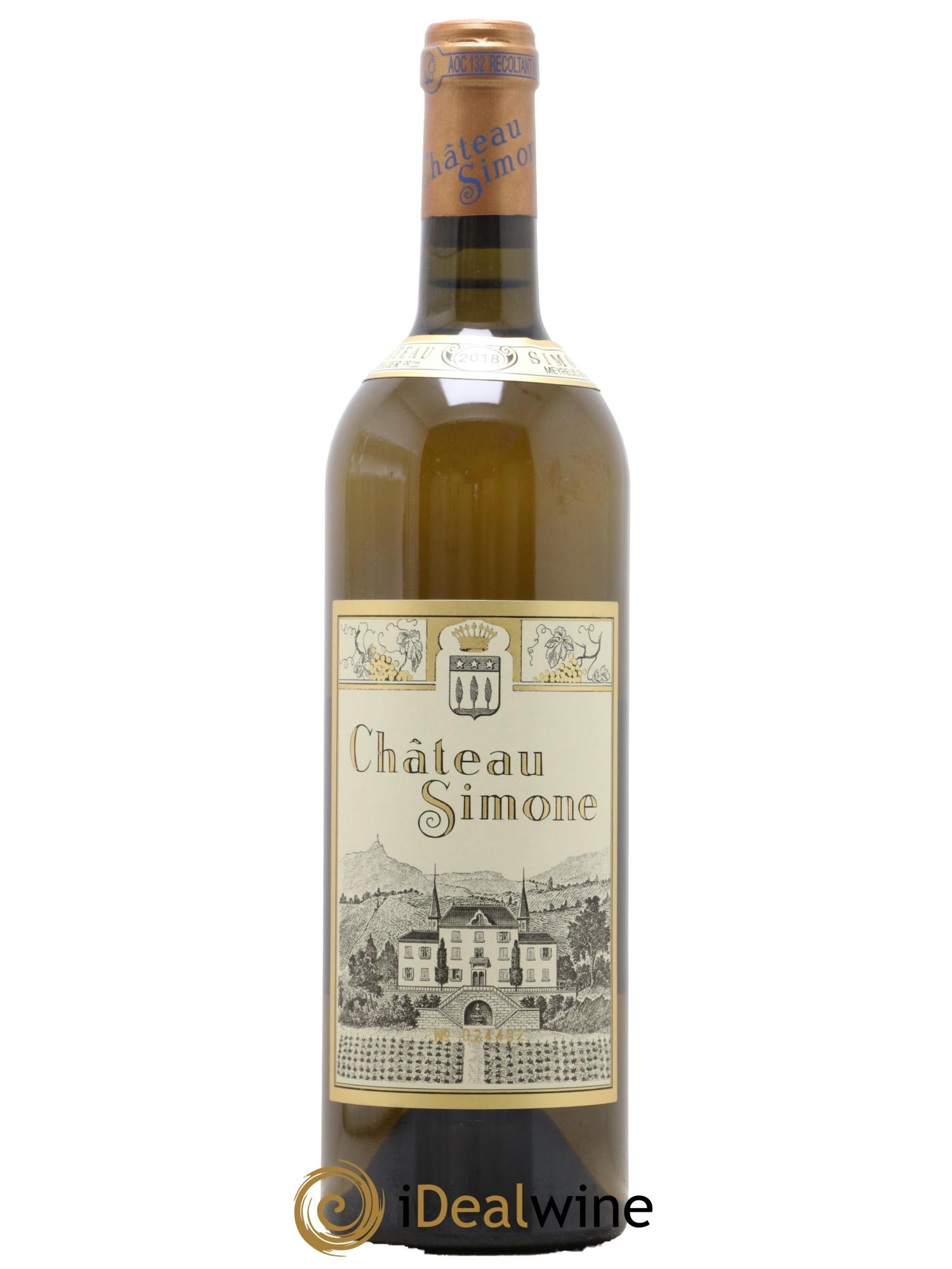 Palette Château Simone Famille Rougier 2018 - Lot de 1 bouteille - 0