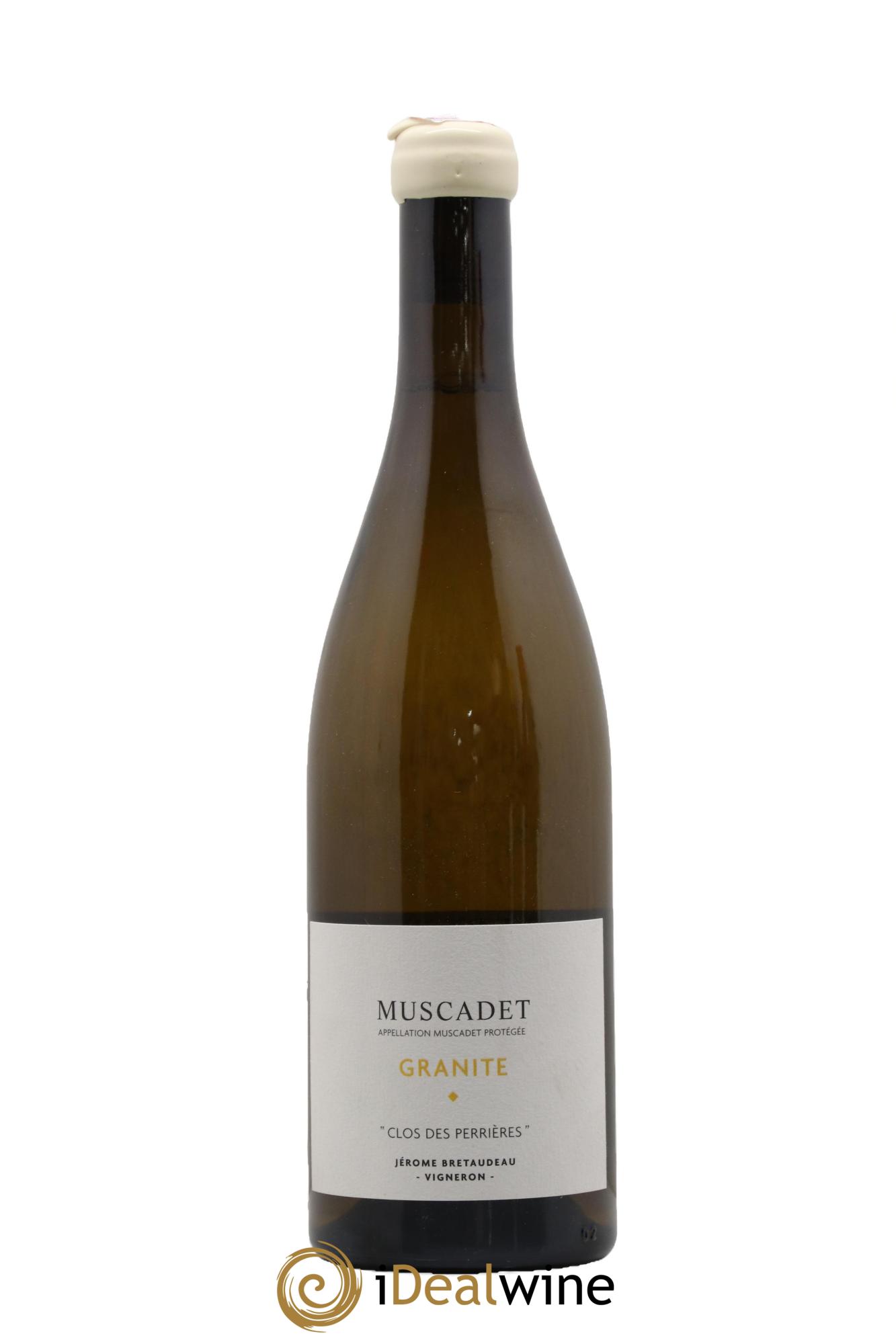 Muscadet-Sèvre-et-Maine Granite Clos des Perrières Jérôme Bretaudeau - Domaine de Bellevue 2020 - Lot of 1 bottle - 0