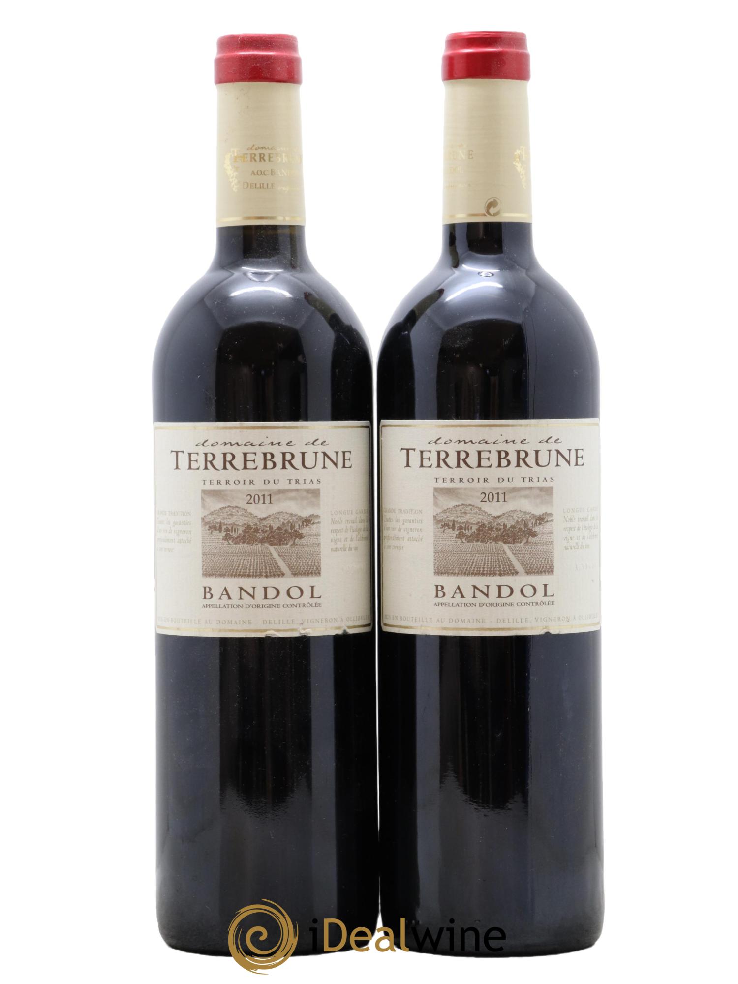 Bandol Terrebrune (Domaine de) 2011 - Lotto di 2 bottiglie - 0