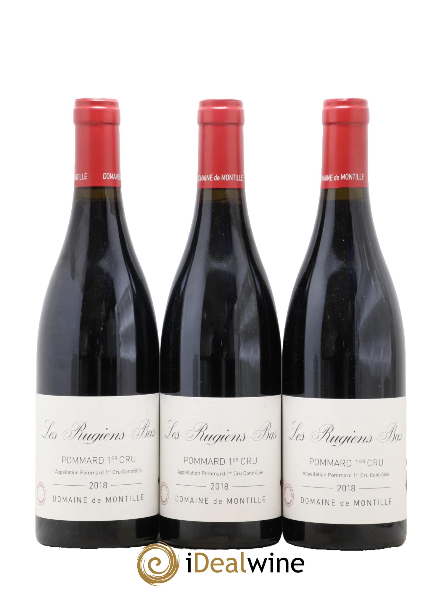 Pommard 1er Cru Les Rugiens-bas De Montille (Domaine) 2018 - Lot de 3 bouteilles - 0