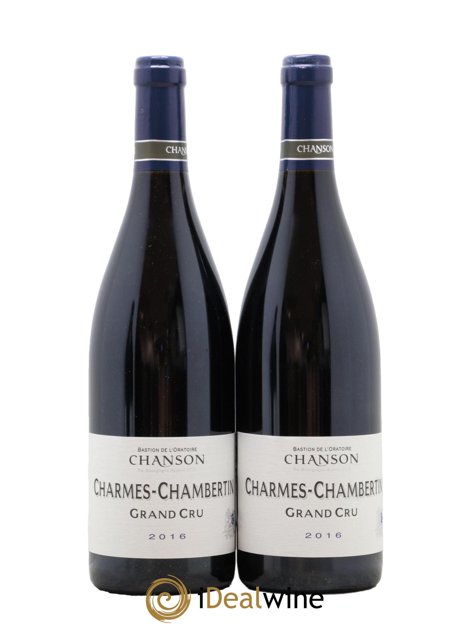 Charmes-Chambertin Grand Cru Chanson 2016 - Lot de 2 bouteilles - 0