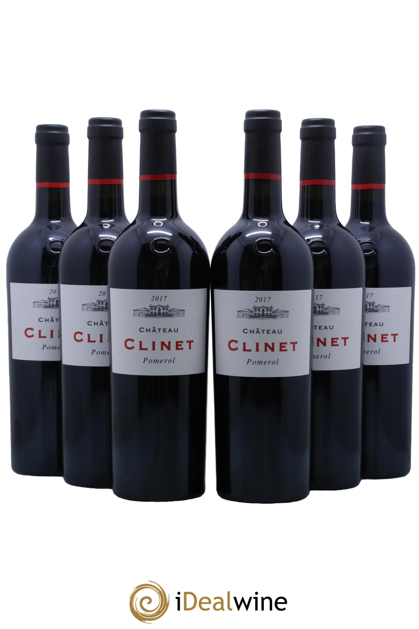 Château Clinet  2017 - Lotto di 6 bottiglie - 0