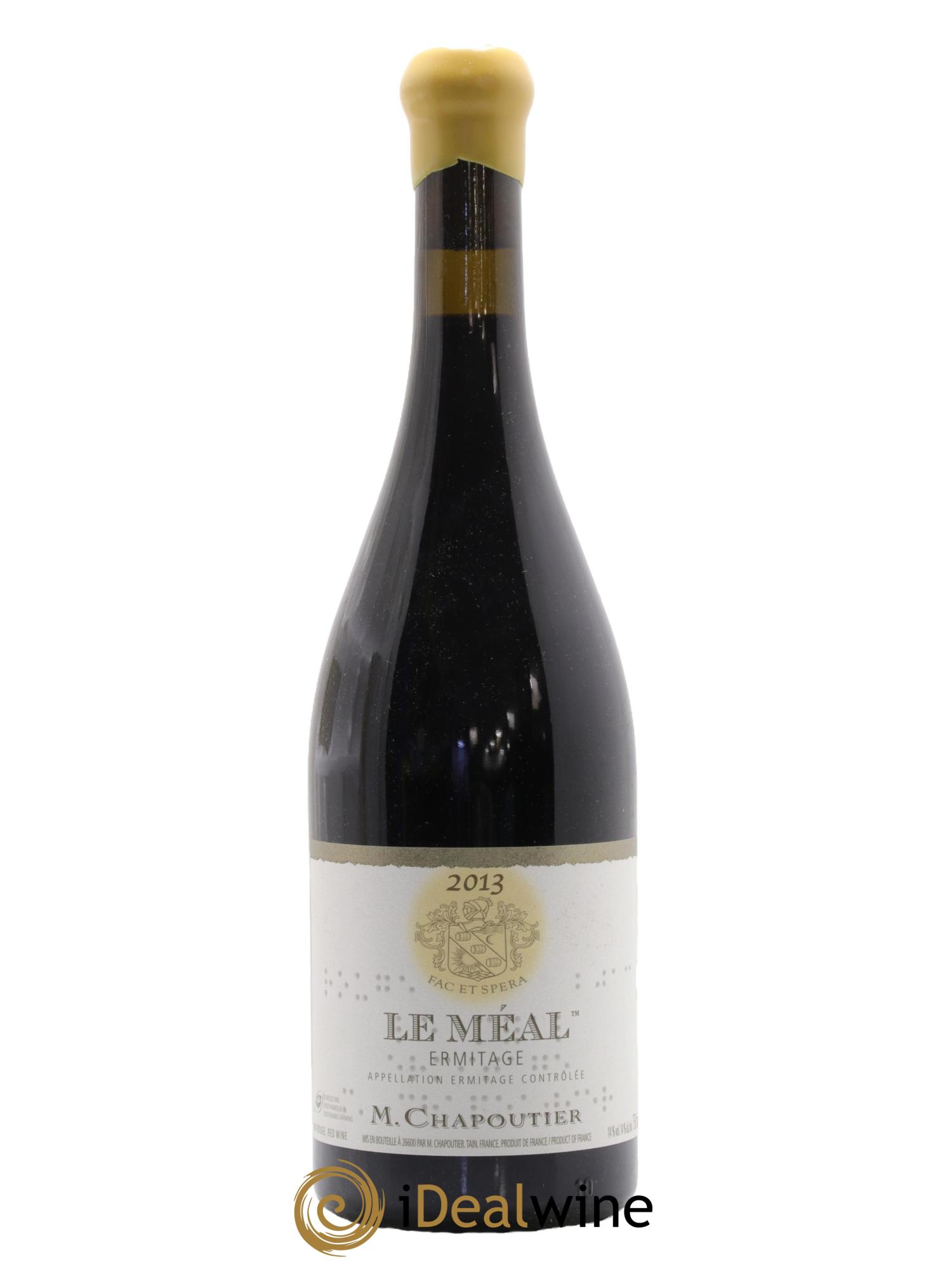 Hermitage Ermitage Le Méal Chapoutier 2013 - Lot de 1 bouteille - 0