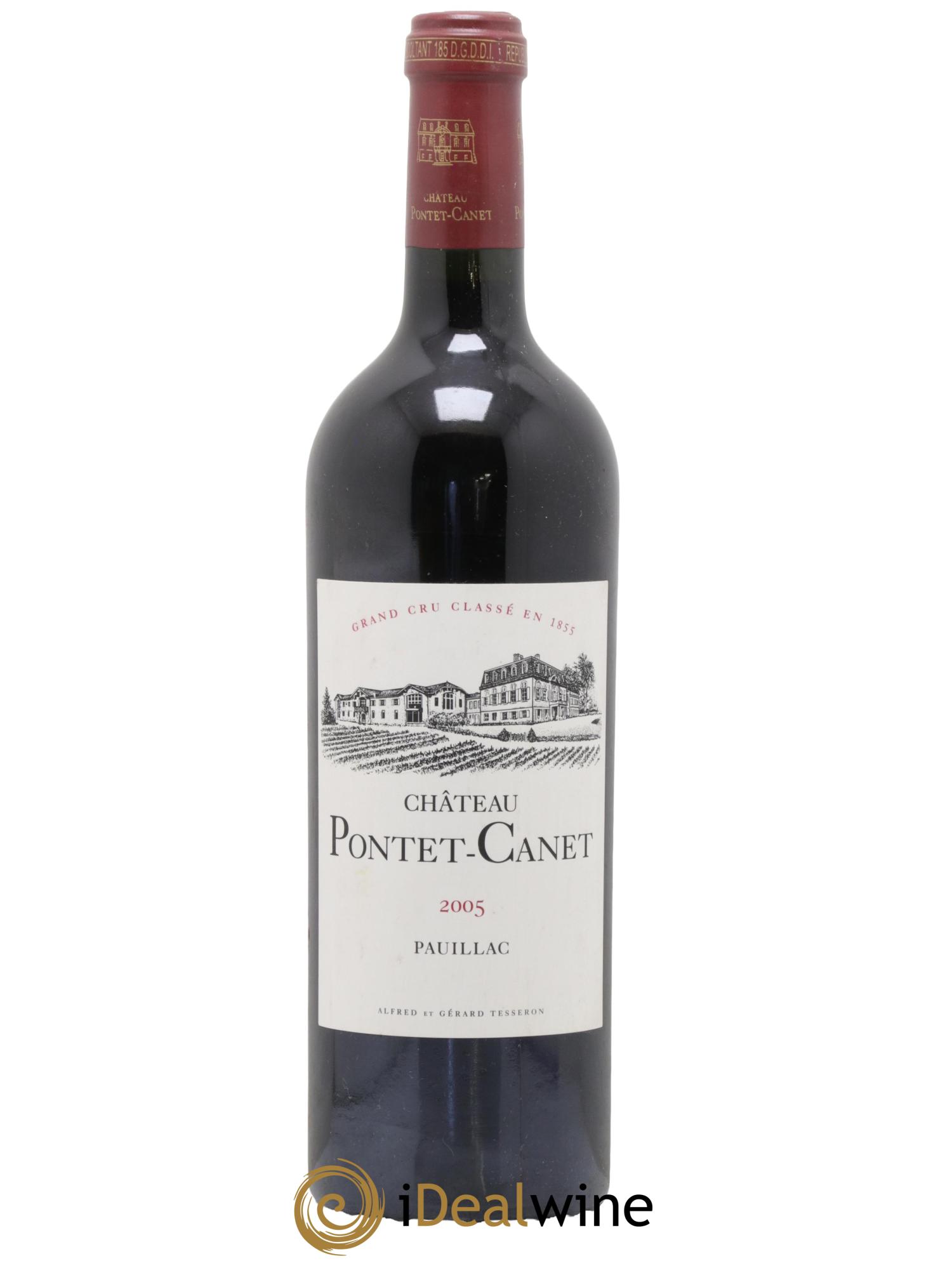 Château Pontet Canet 5ème Grand Cru Classé 2005 - Lot of 1 bottle - 0