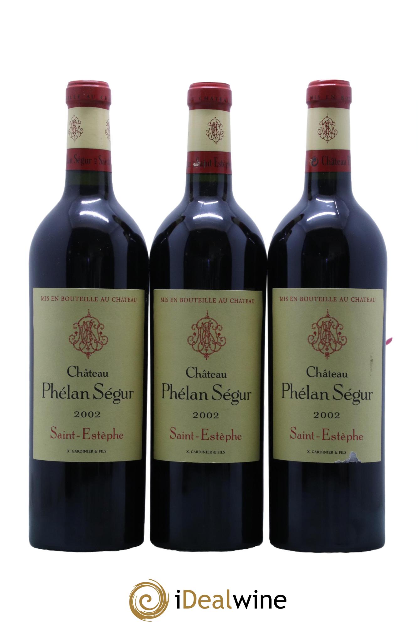 Château Phélan Ségur  2002 - Posten von 12 Flaschen - 3