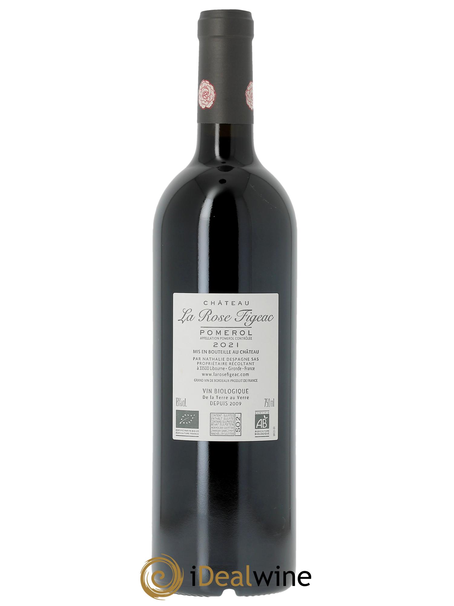 Château la Rose Figeac  2021 - Lot de 1 bouteille - 1