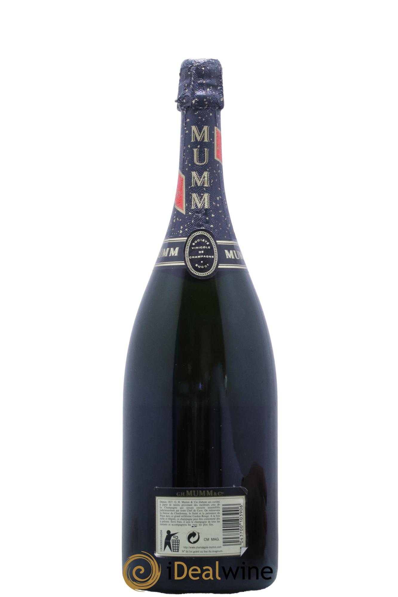 Cordon Rouge Mumm 1990 - Posten von 1 Magnum - 1