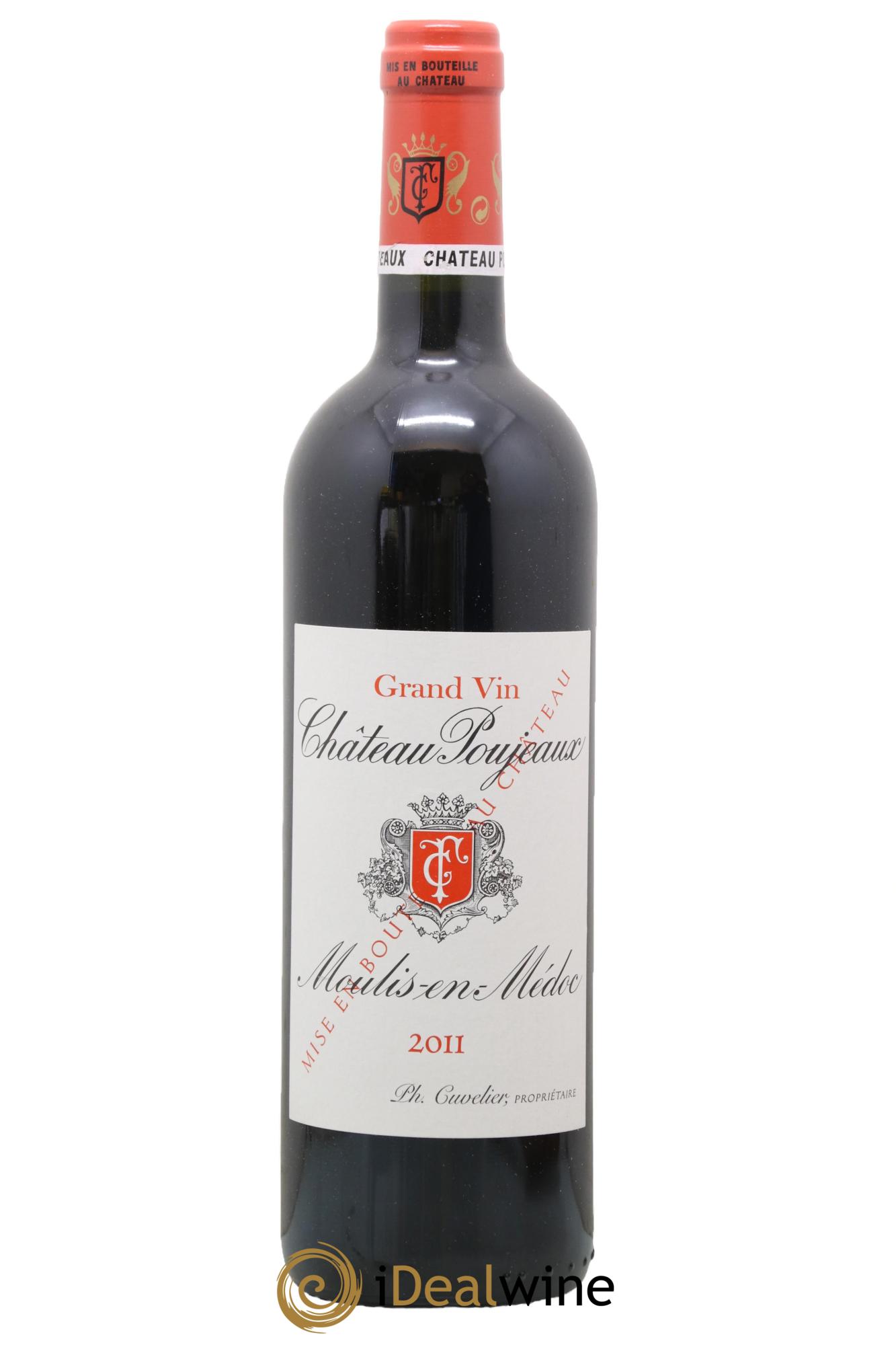 Château Poujeaux  2011 - Posten von 1 Flasche - 0